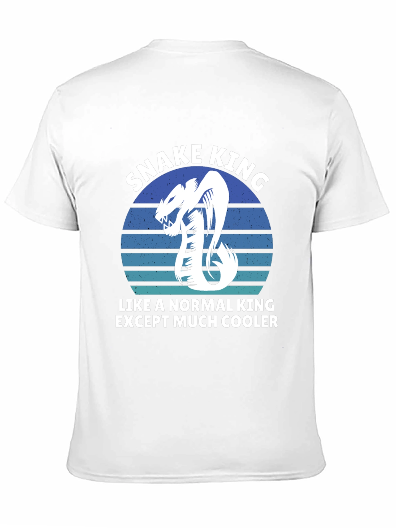 Snake King Graphic Tee - Cooler Than Normal