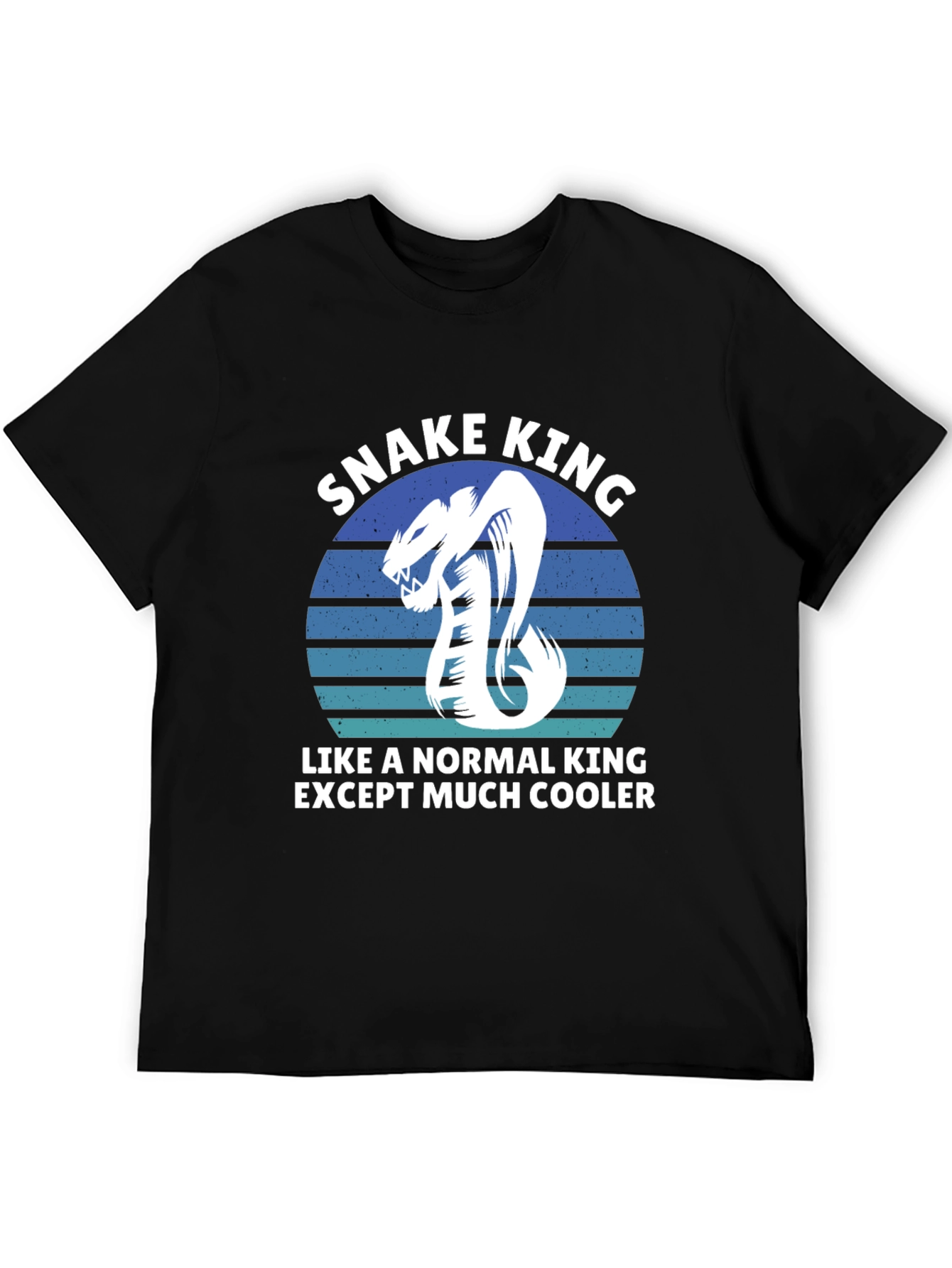 Snake King Graphic Tee - Cooler Than Normal