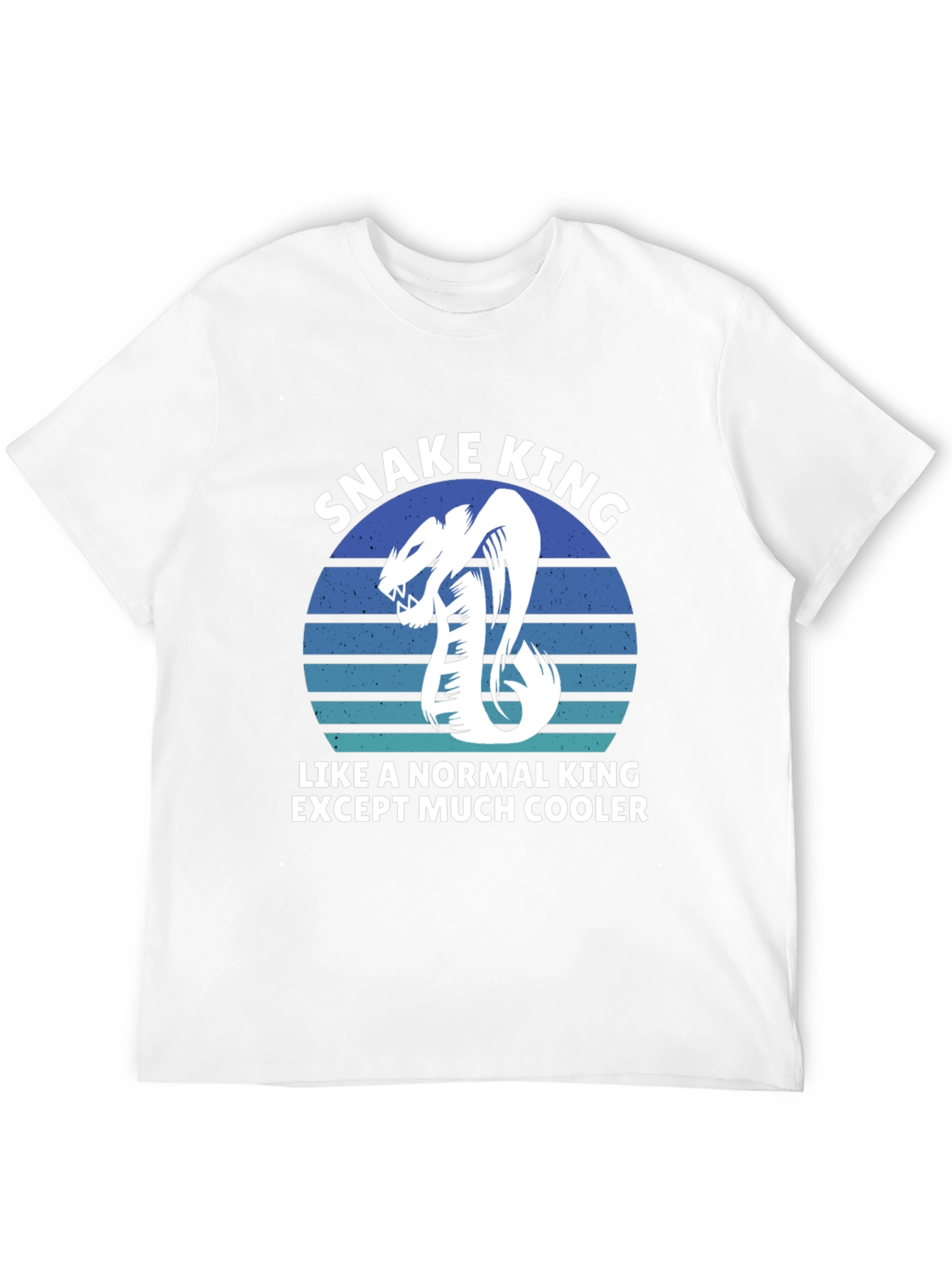 Snake King Graphic Tee - Cooler Than Normal