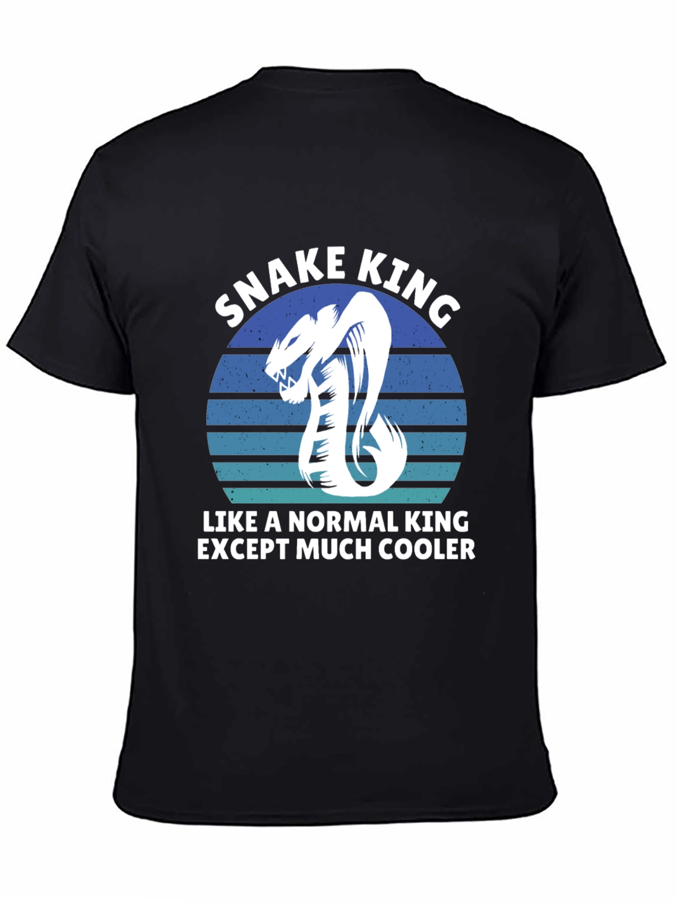 Snake King Graphic Tee - Cooler Than Normal