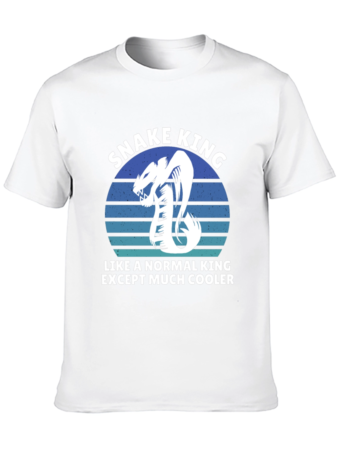 Snake King Graphic Tee - Cooler Than Normal