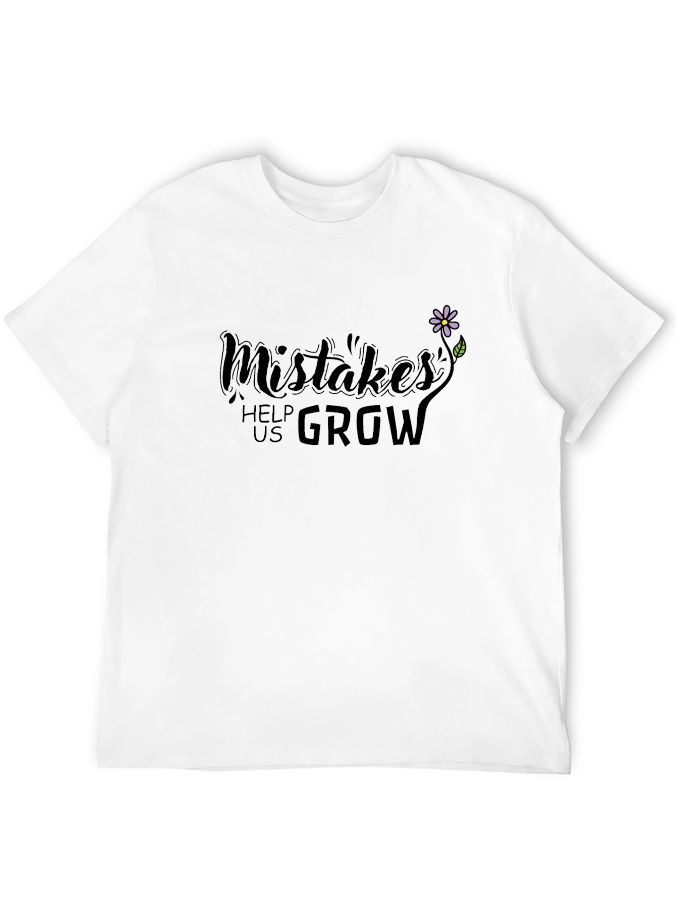 Mistakes Help Us Grow Graphic T-Shirt