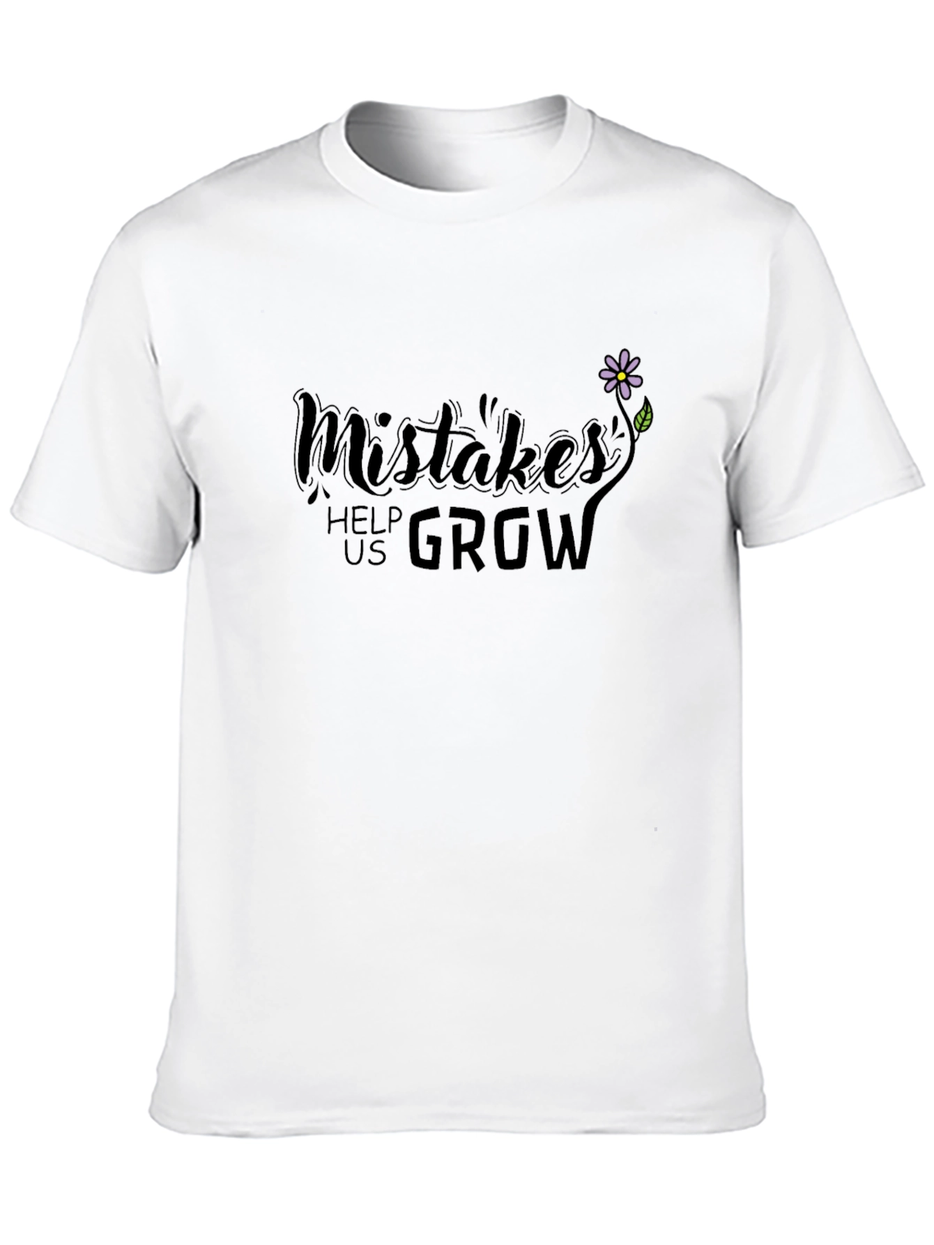 Mistakes Help Us Grow Graphic T-Shirt