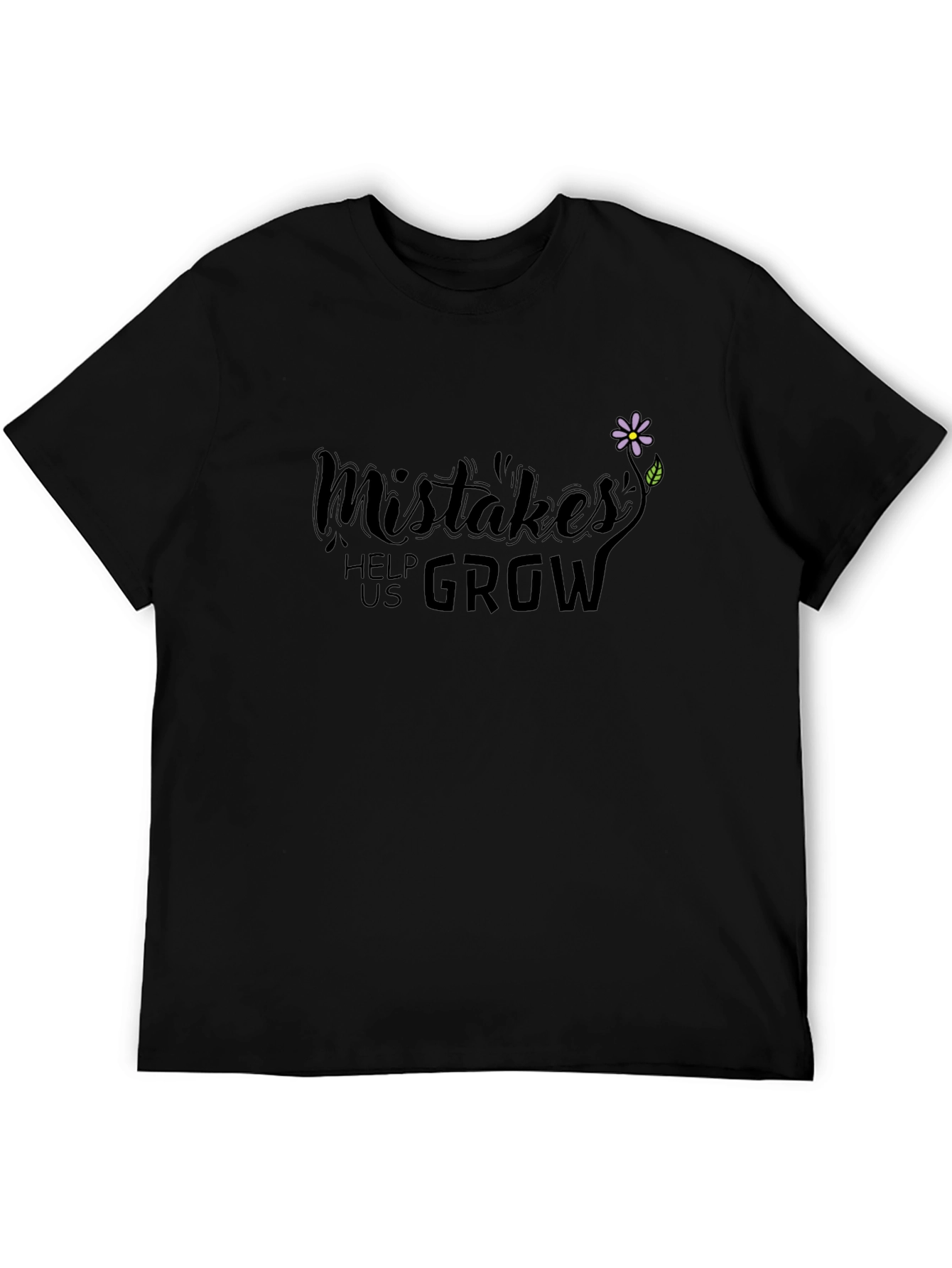 Mistakes Help Us Grow Graphic T-Shirt
