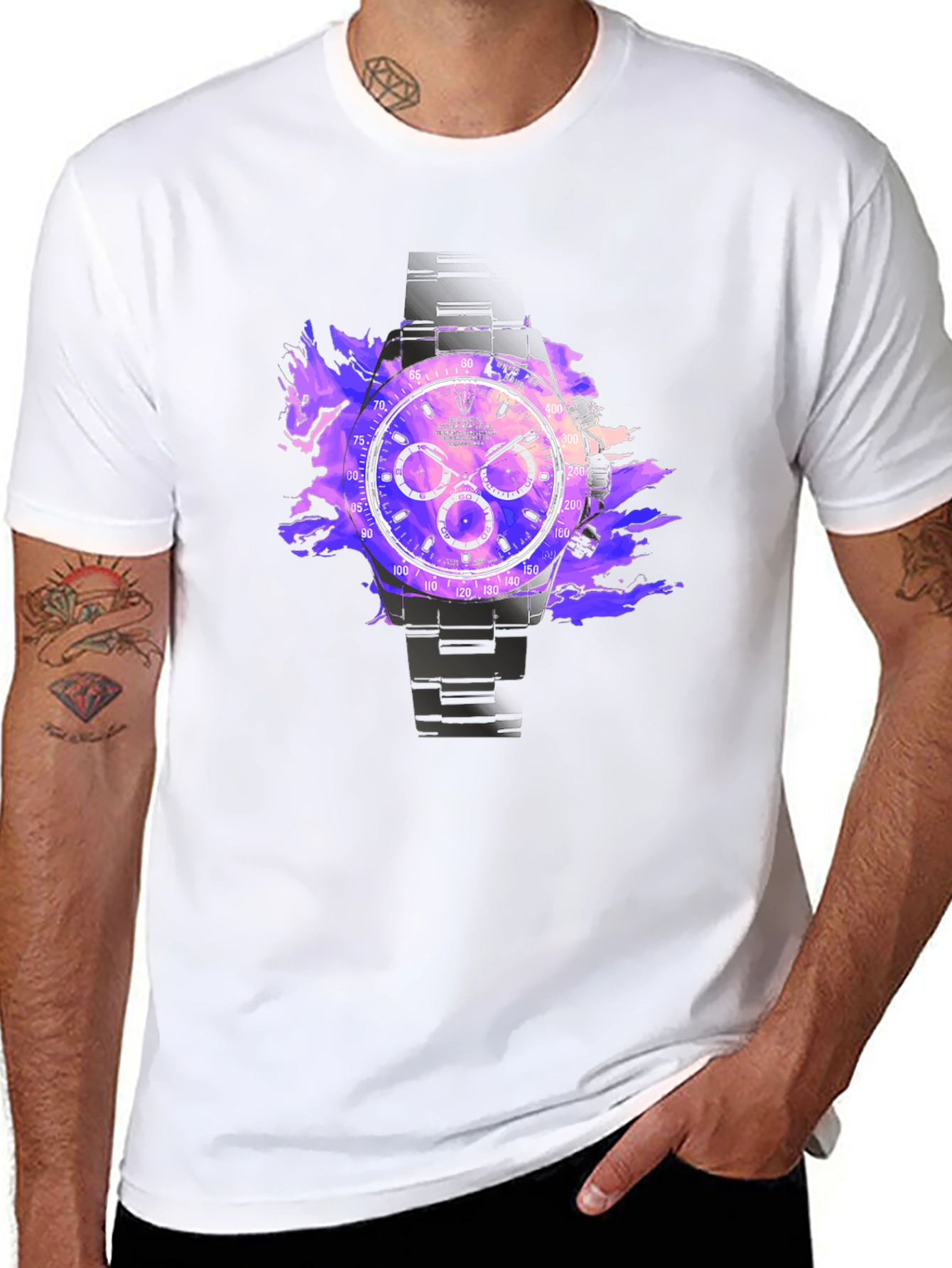 Rolex Daytona Inspired Graphic Tee