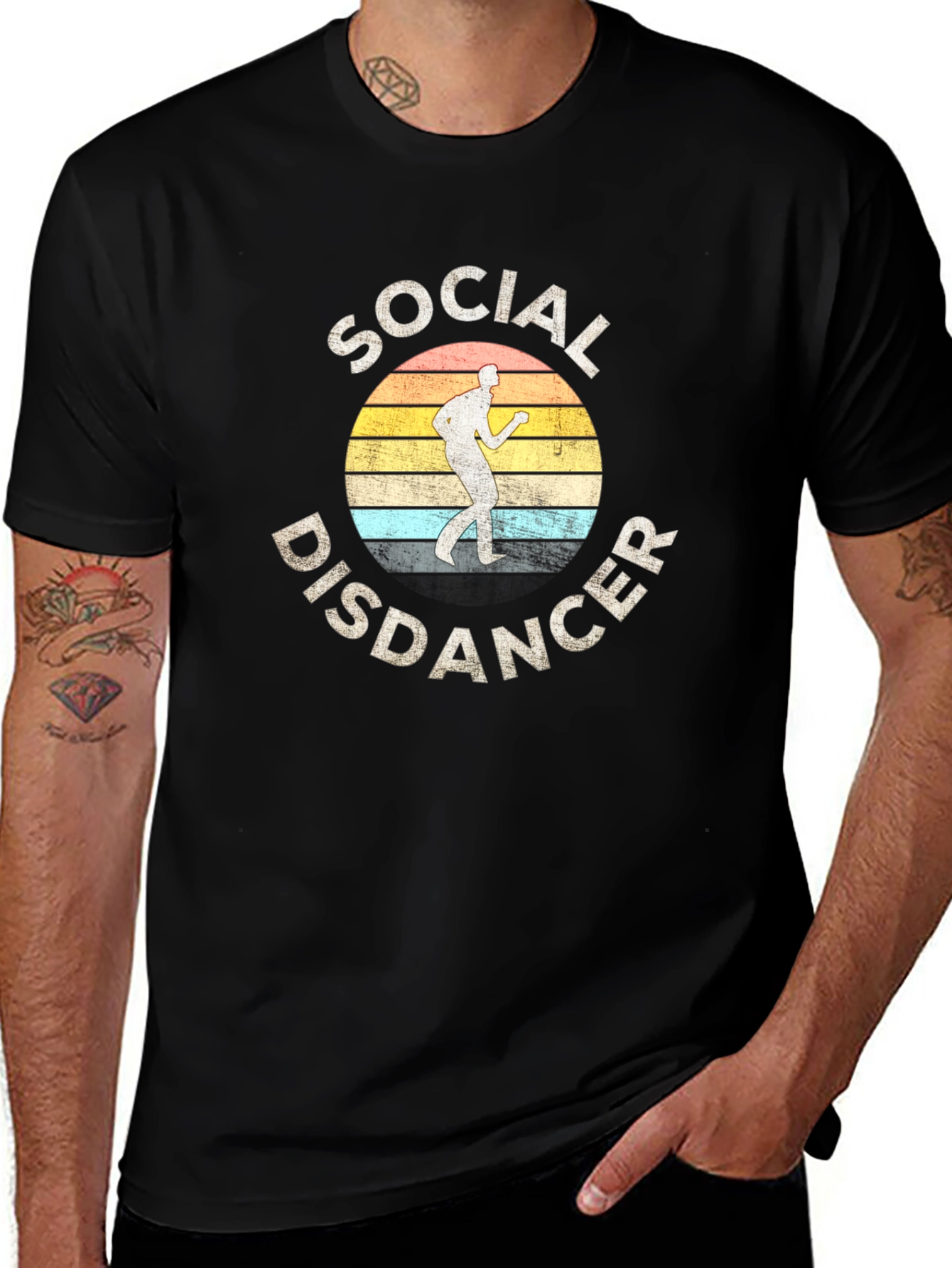 Social Disdancer Graphic T-Shirt