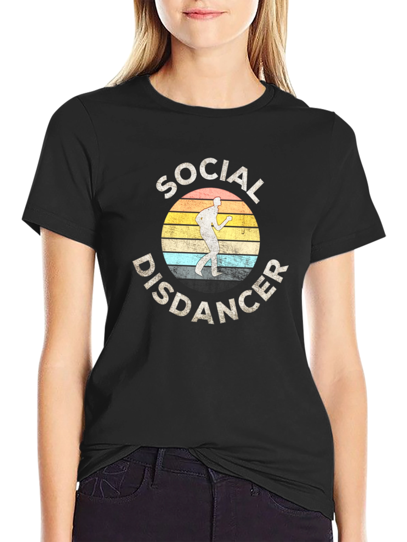 Social Disdancer Graphic T-Shirt