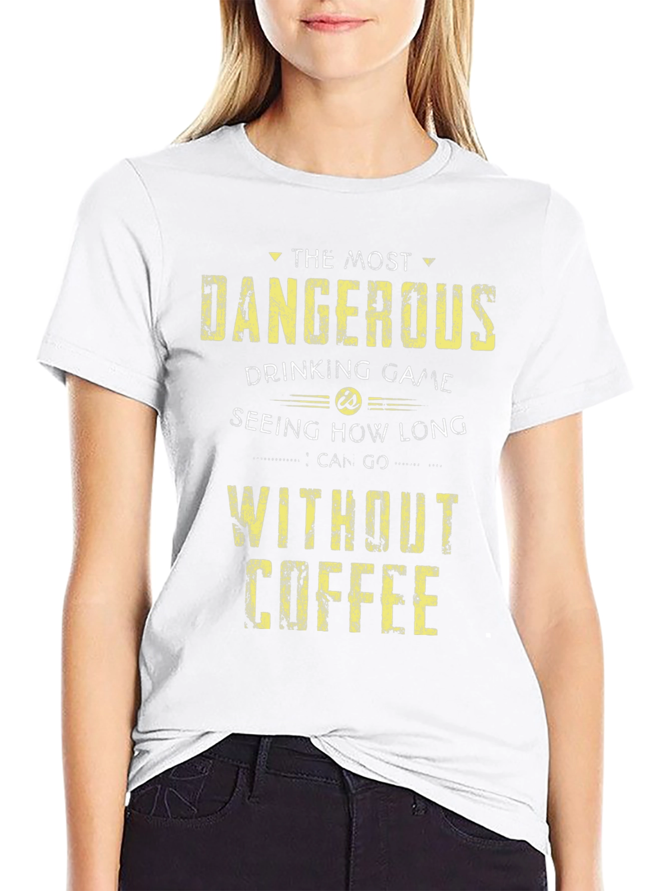 Dangerous Drinking Game Coffee T-Shirt