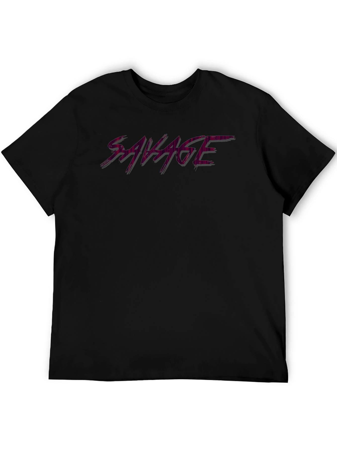 Savage Black T-Shirt - Stylish Graphic Tee
