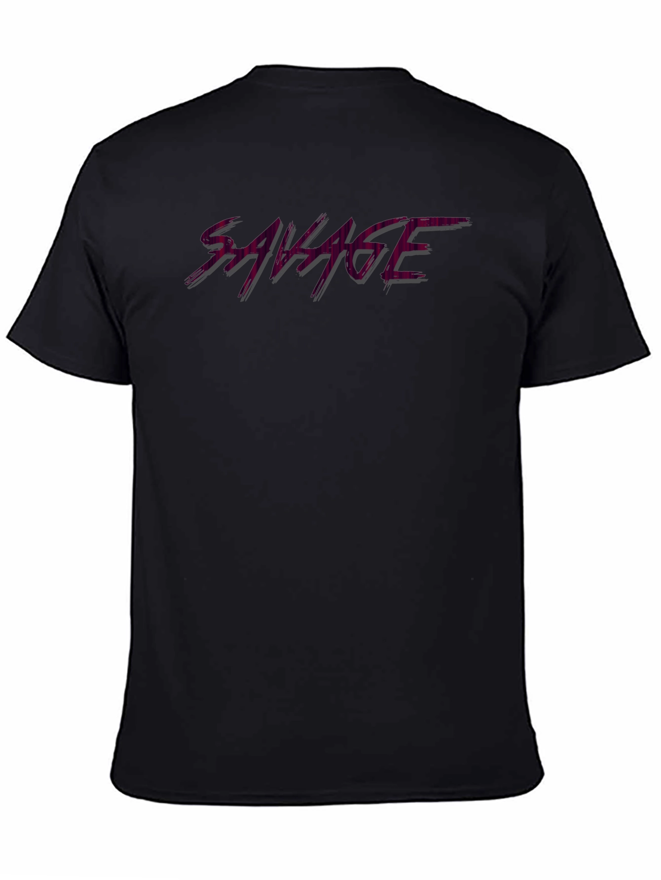 Savage Black T-Shirt - Stylish Graphic Tee
