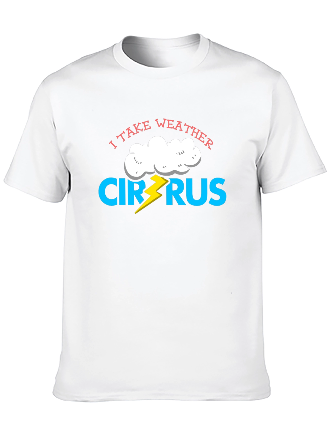 I Take Weather Cirrus-ly Funny T-Shirt