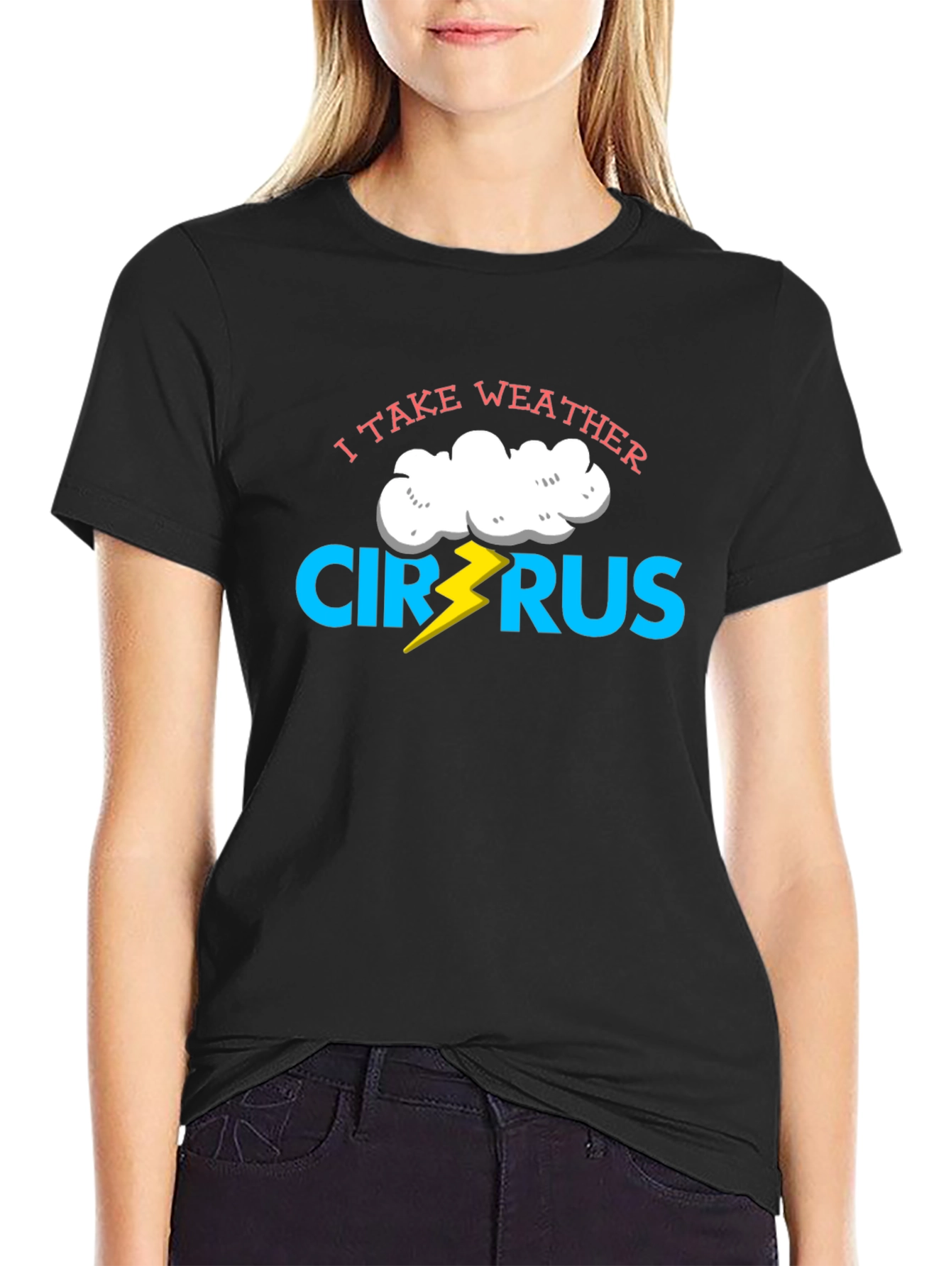 I Take Weather Cirrus-ly Funny T-Shirt