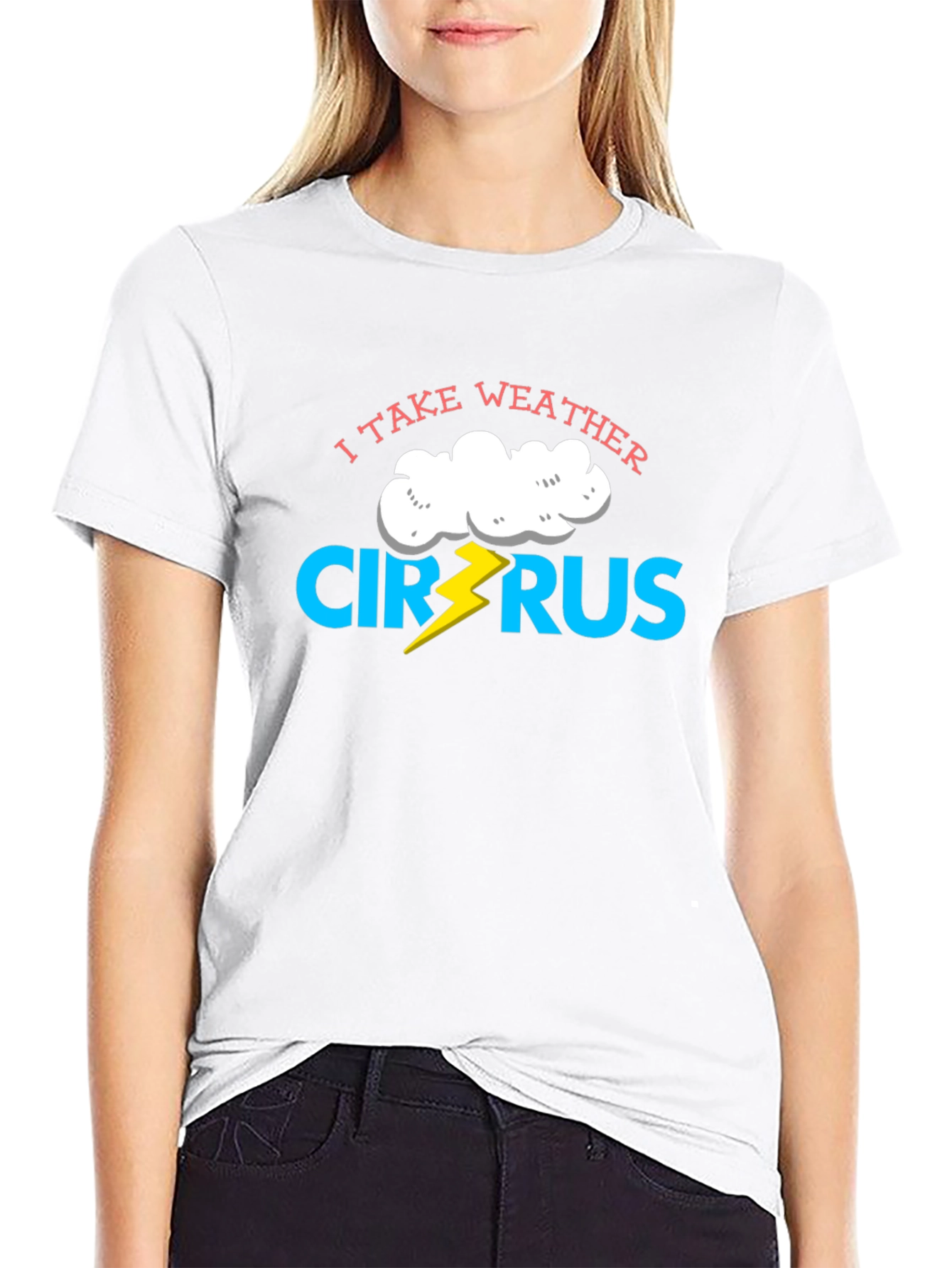 I Take Weather Cirrus-ly Funny T-Shirt