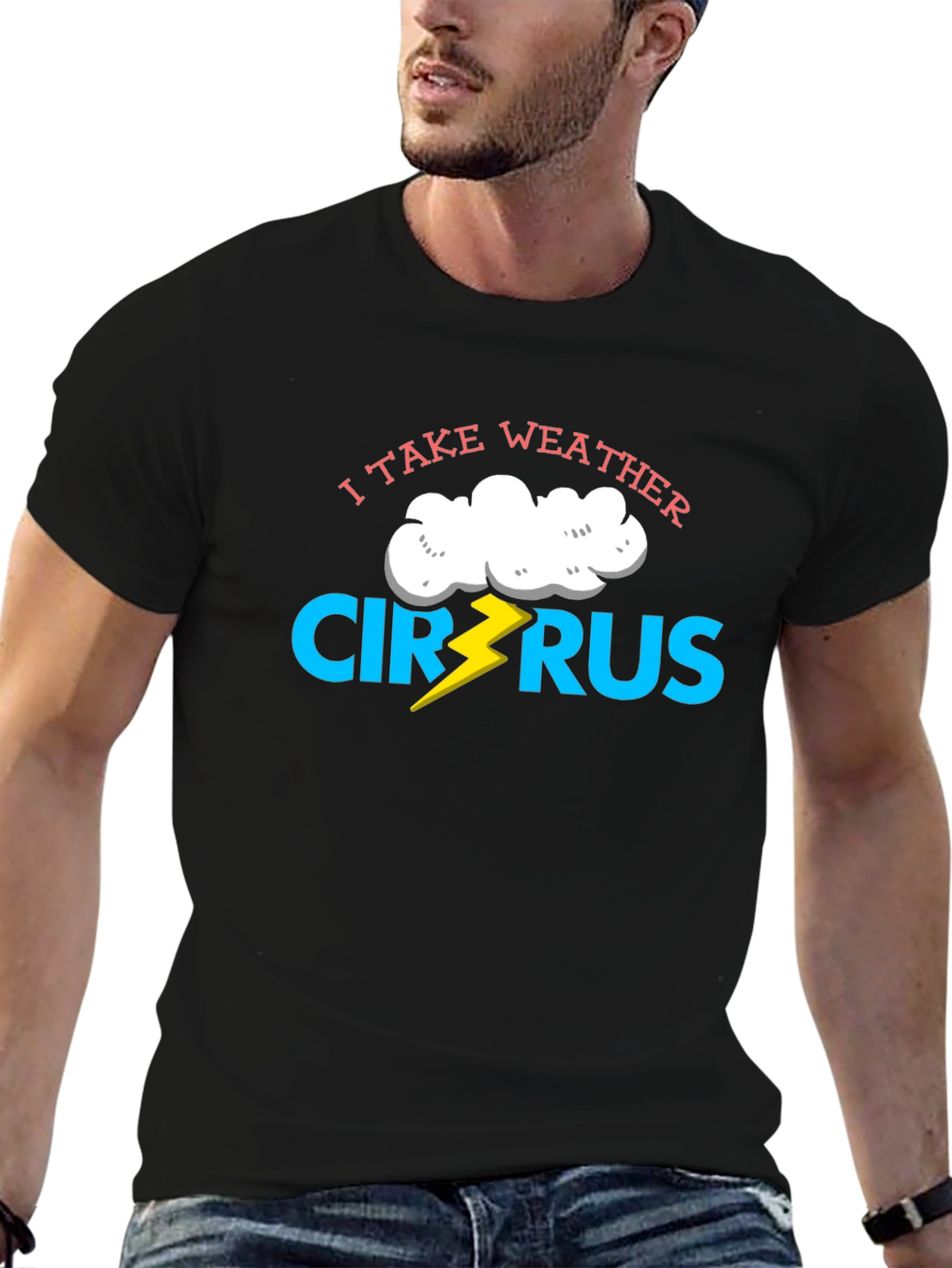 I Take Weather Cirrus-ly Funny T-Shirt