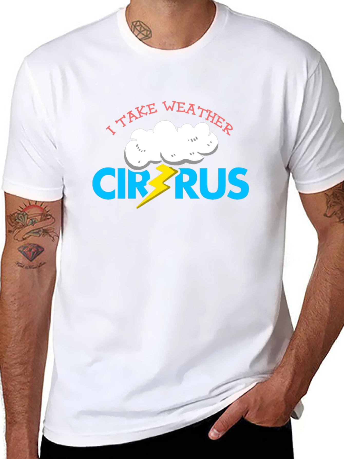 I Take Weather Cirrus-ly Funny T-Shirt