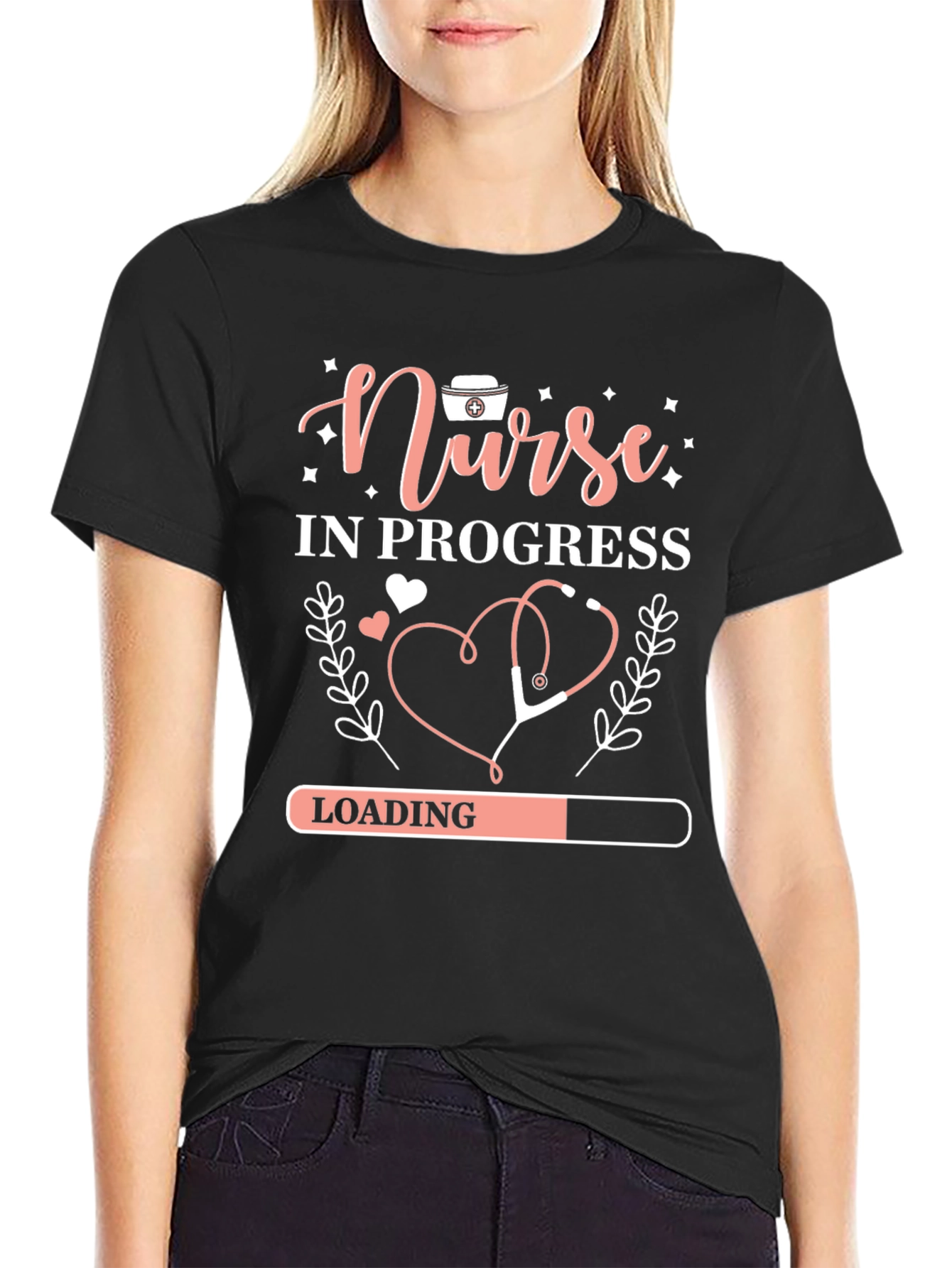 Nurse in Progress T-Shirt Future Healthcare Hero Tee