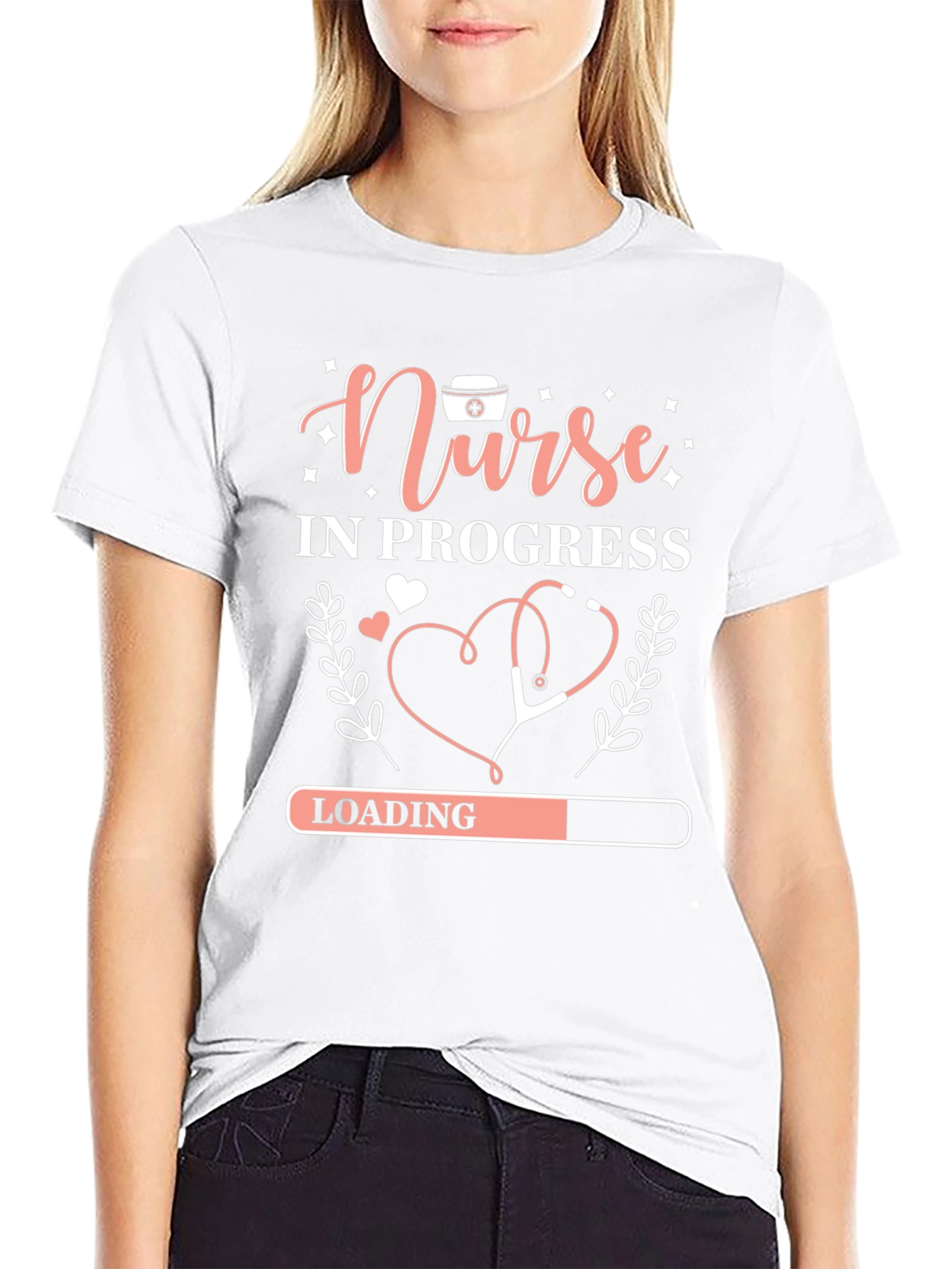 Nurse in Progress T-Shirt Future Healthcare Hero Tee