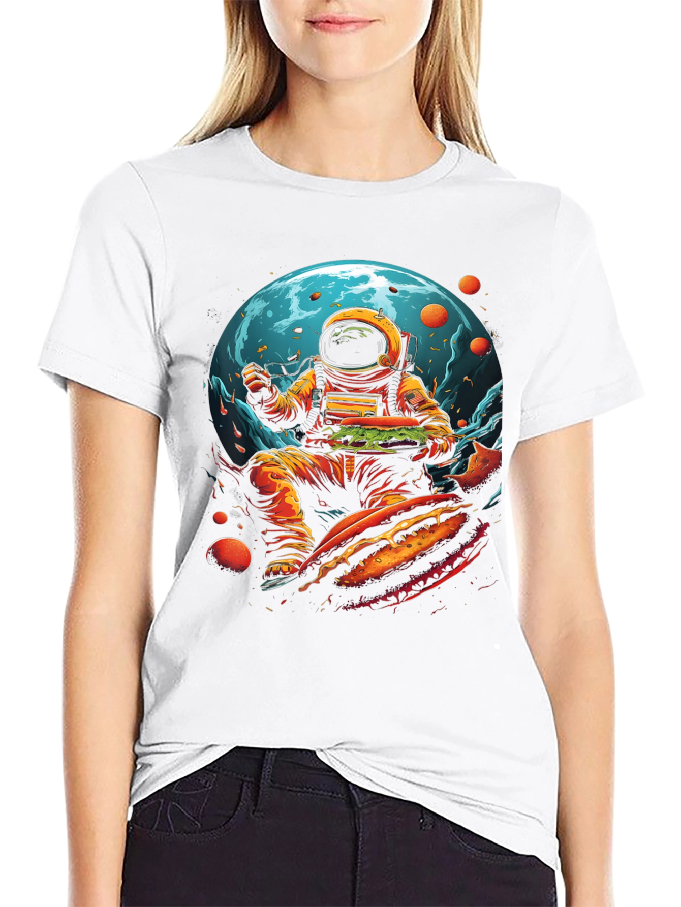Astronaut Sandwich Graphic Tee
