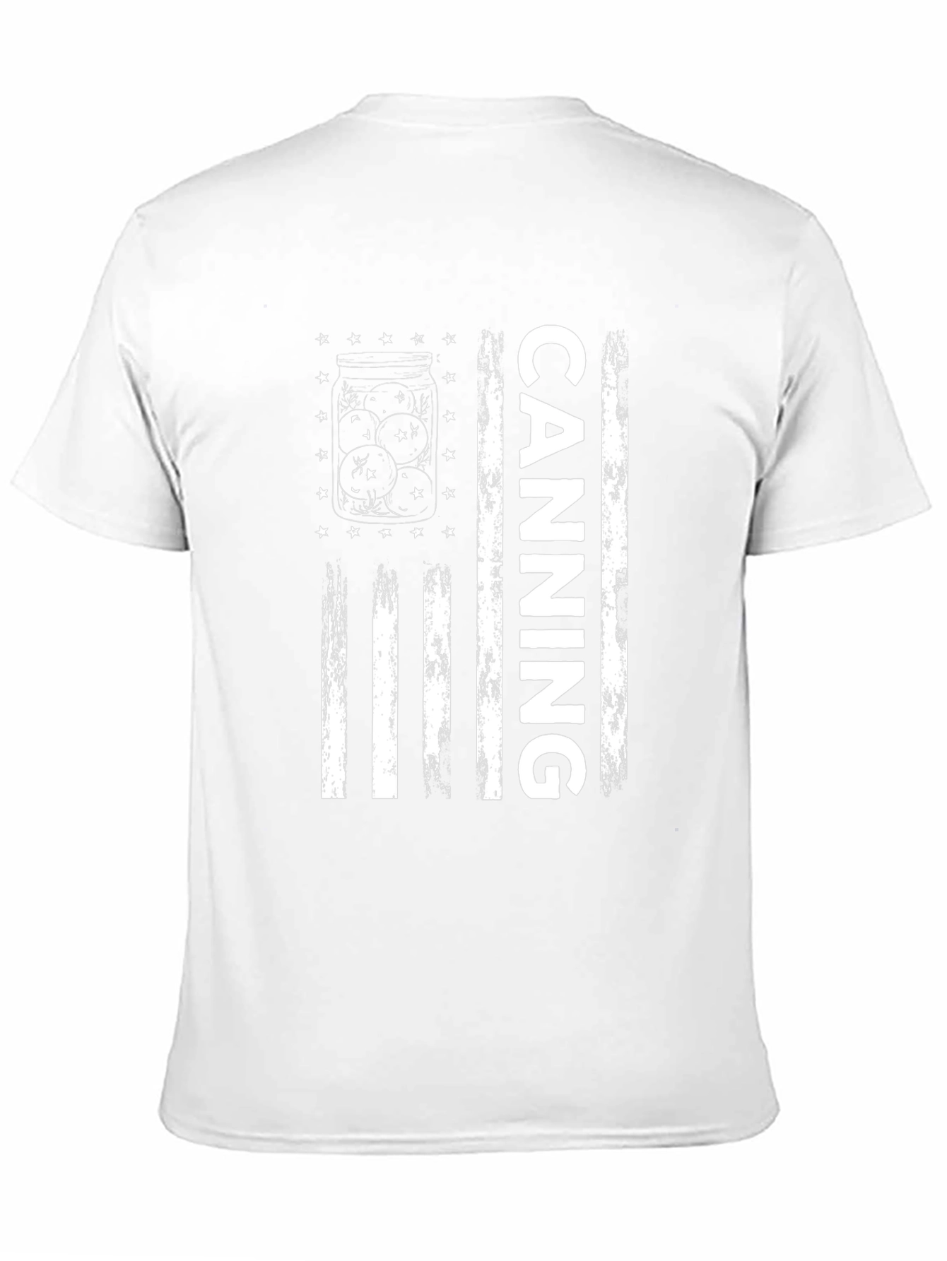 Canning Jar American Flag Graphic Tee