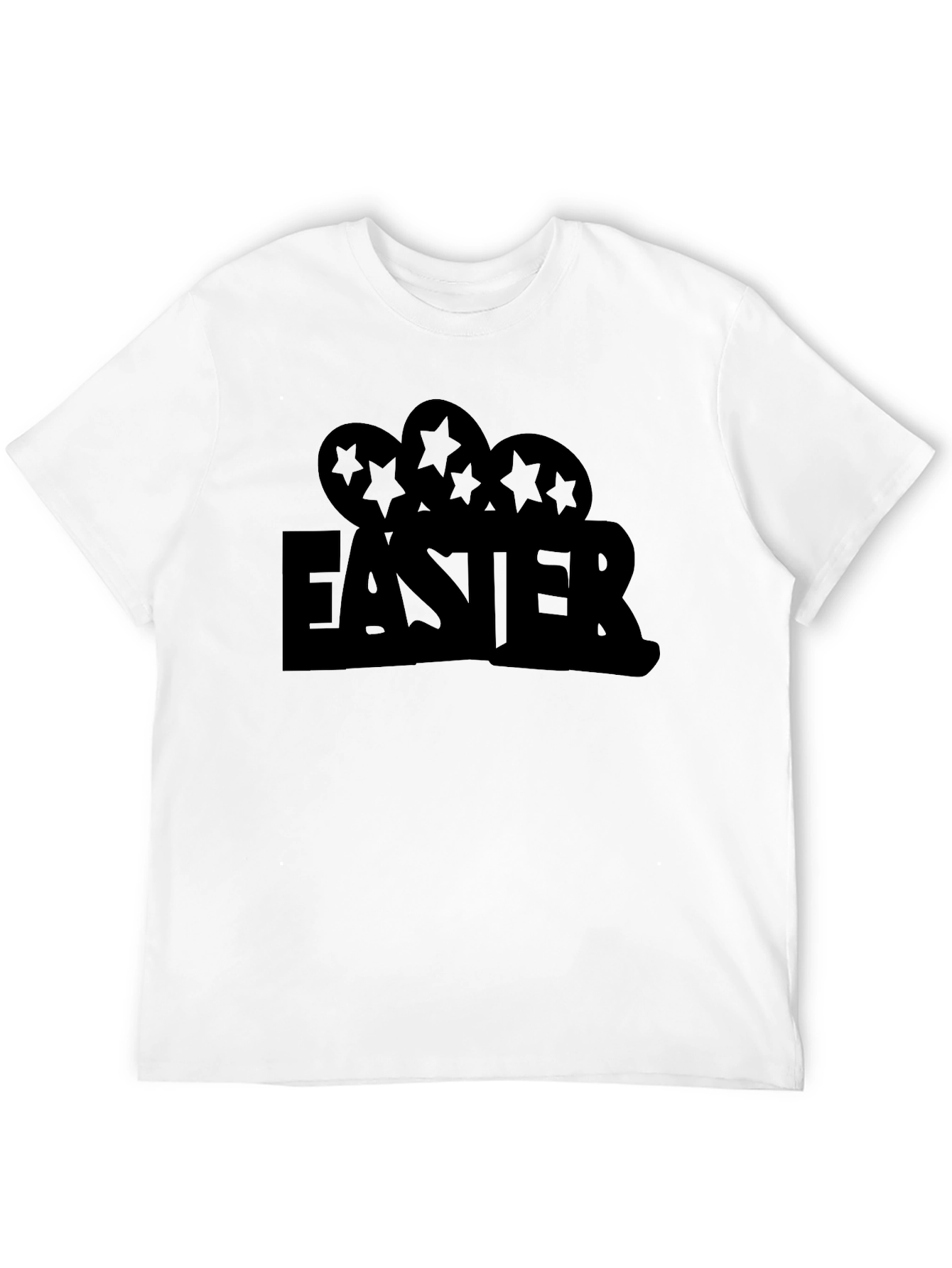 Easter Egg T-Shirt - Black Holiday Tee