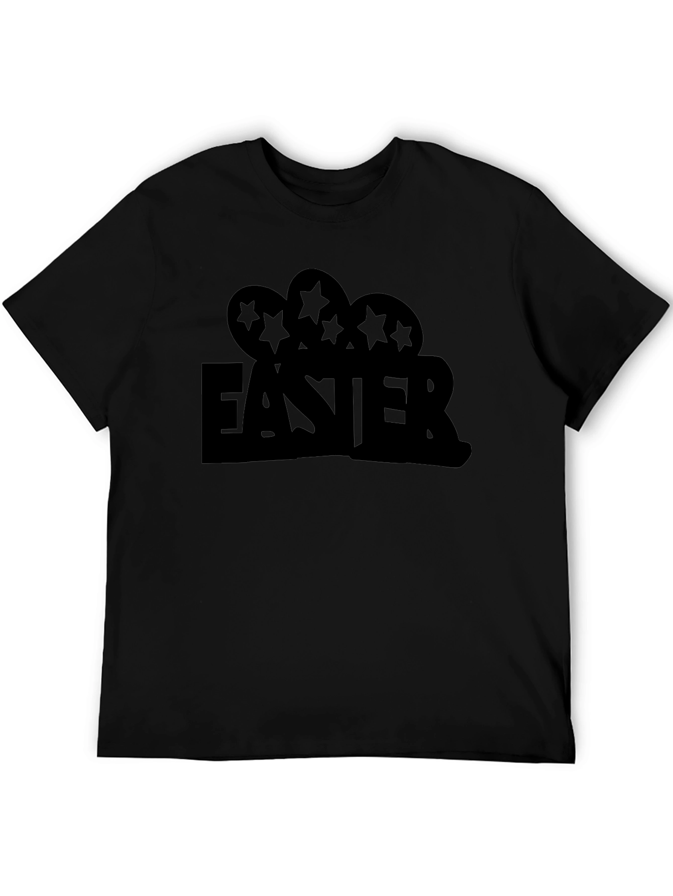 Easter Egg T-Shirt - Black Holiday Tee
