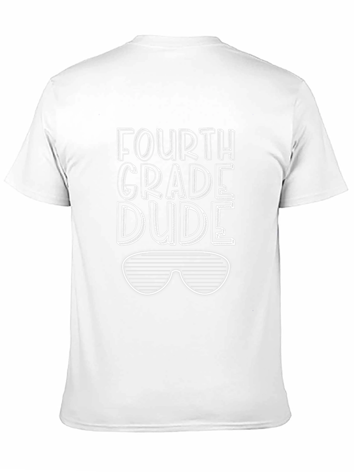 Fourth Grade Dude Black T-Shirt