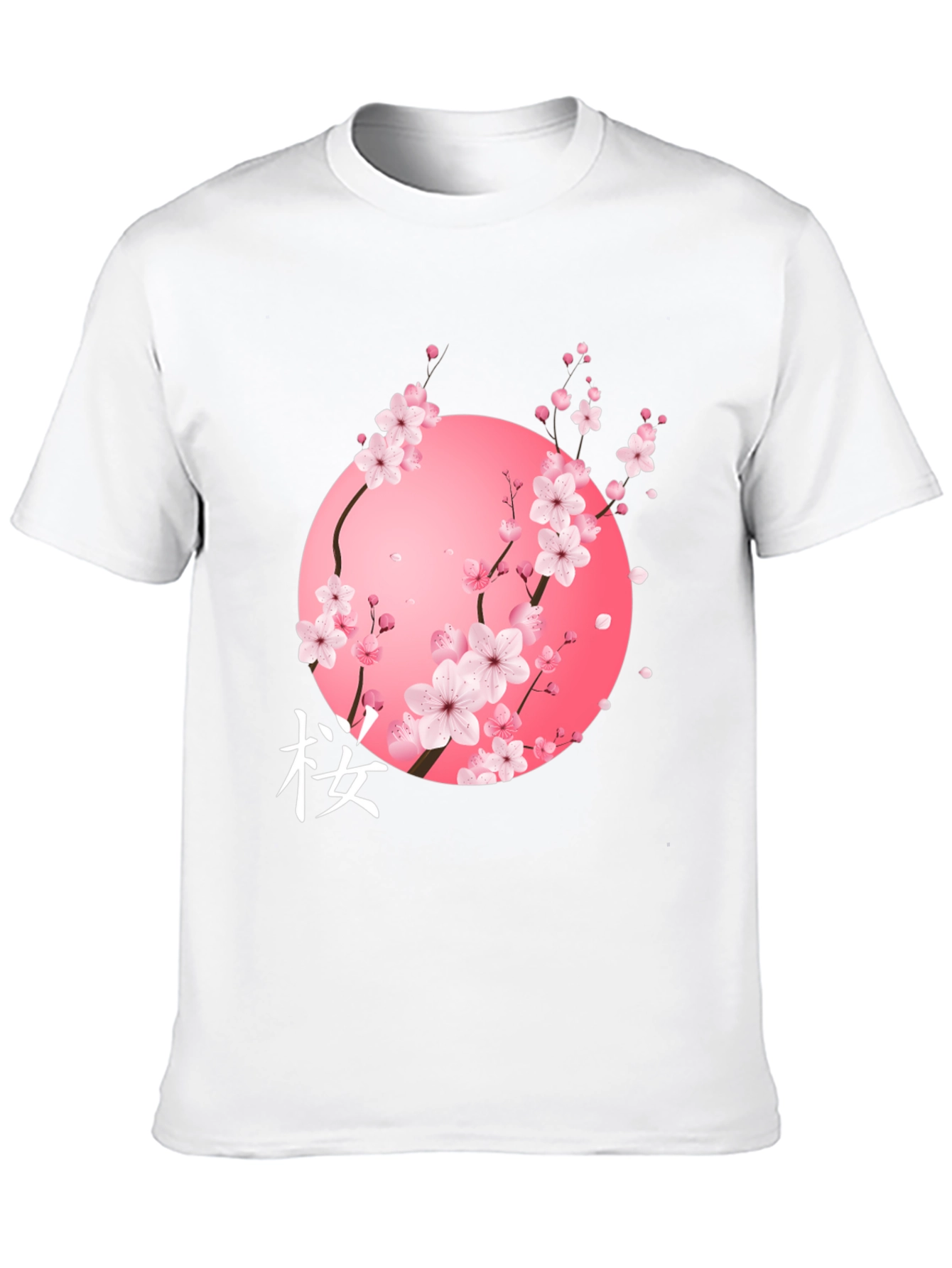 Cherry Blossom Black T-Shirt