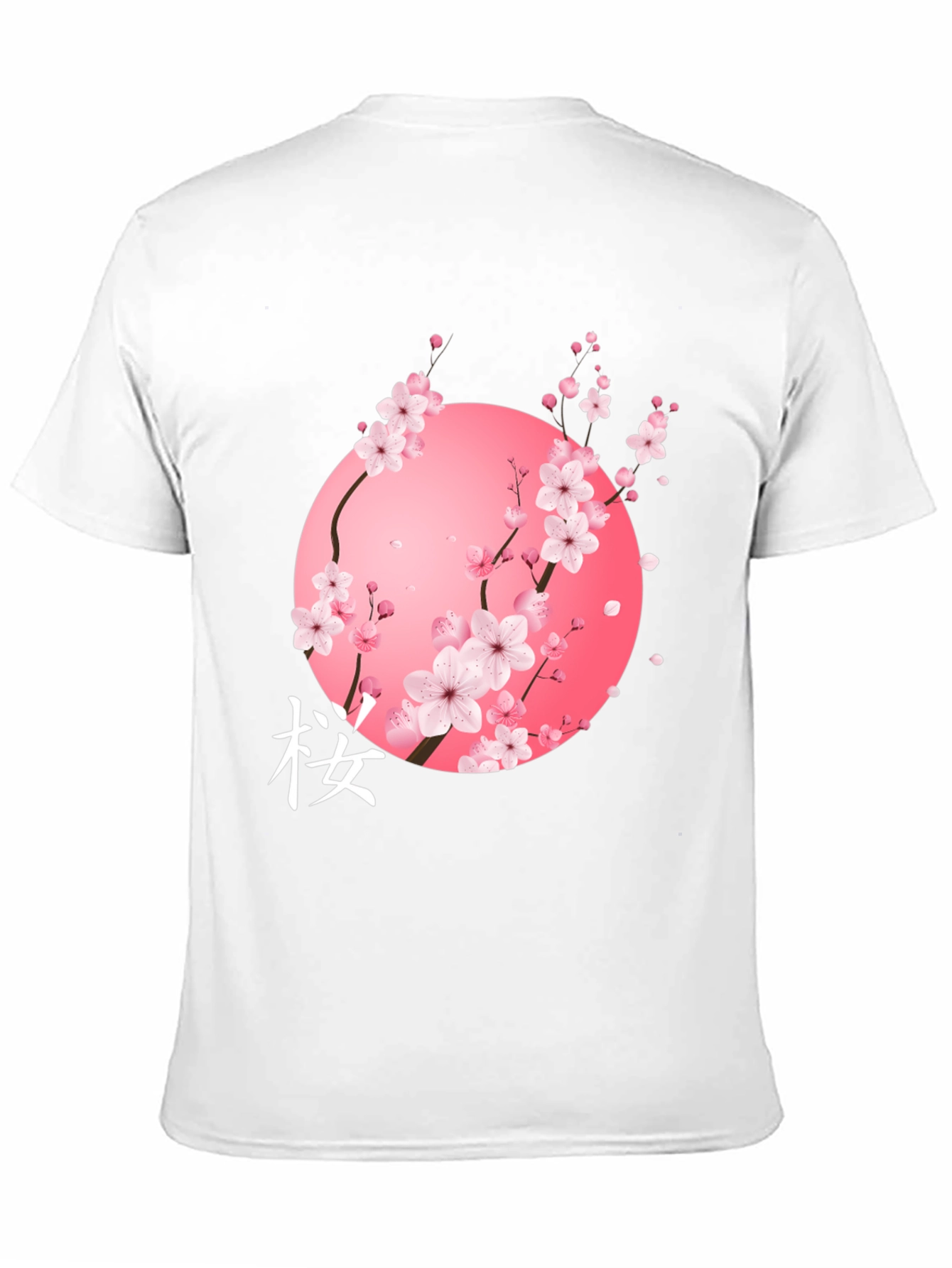 Cherry Blossom Black T-Shirt