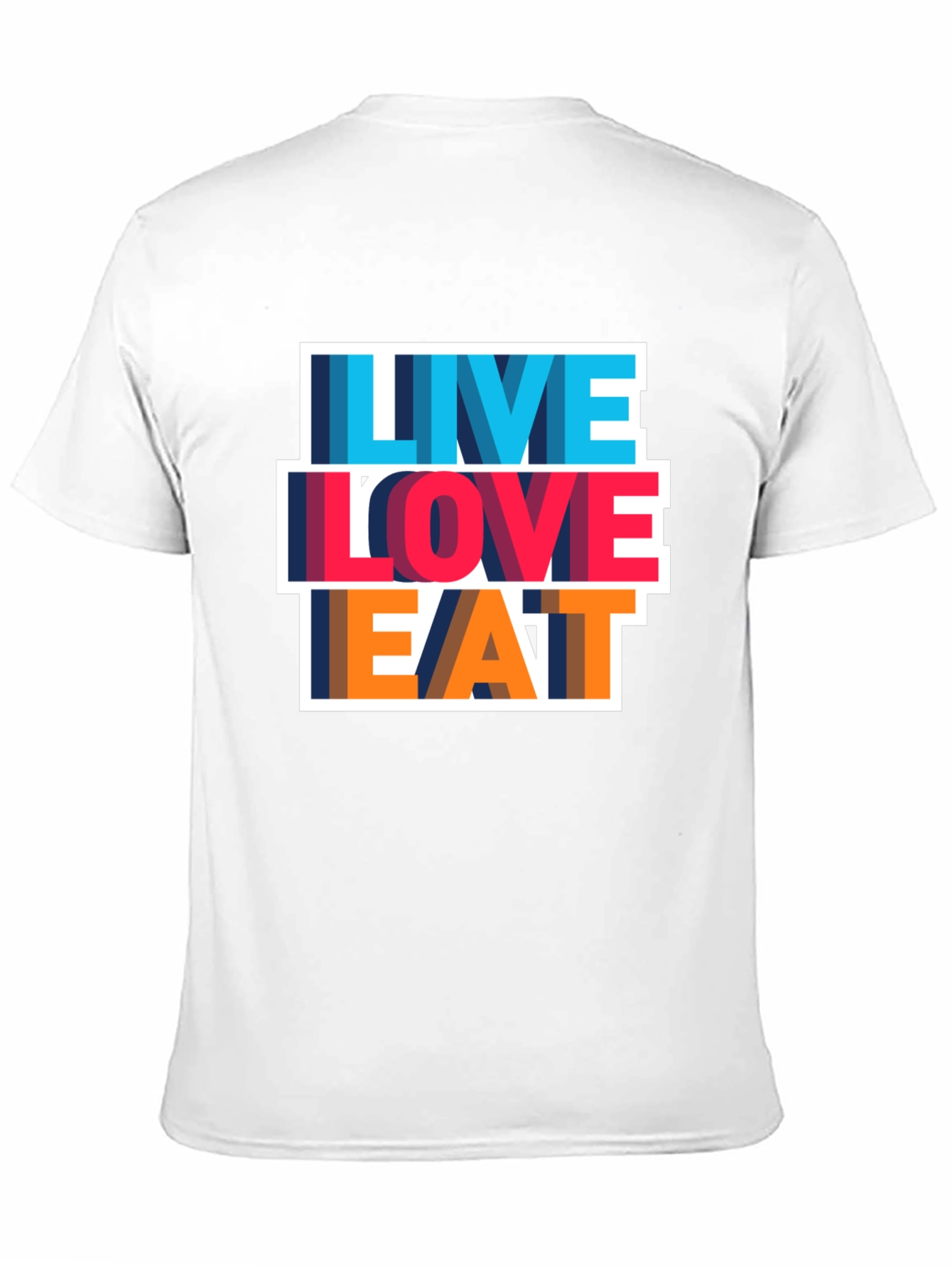 Live Love Eat Graphic Tee