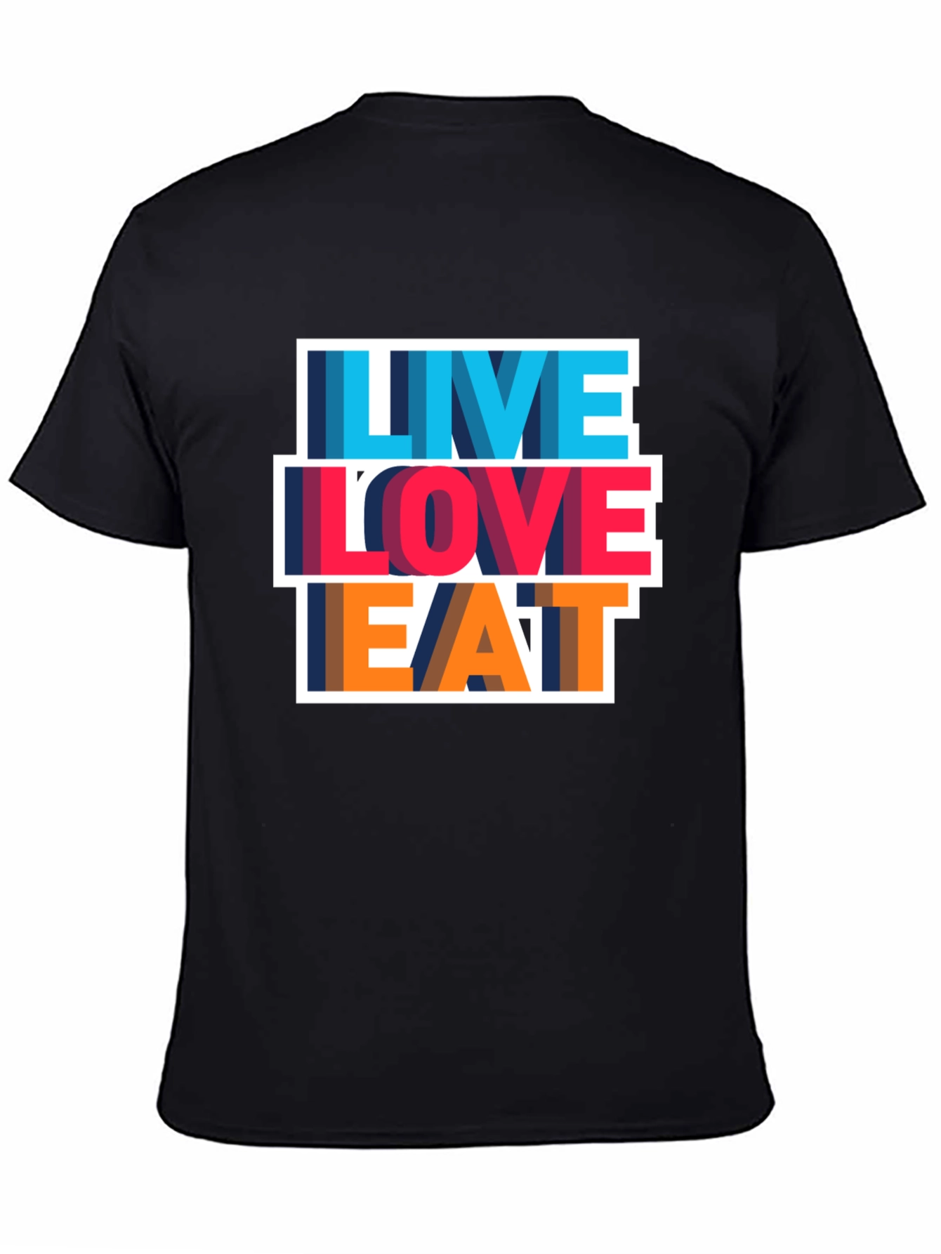 Live Love Eat Graphic Tee