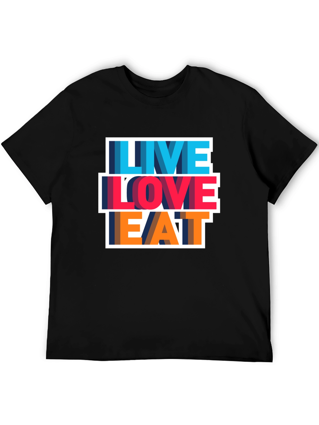 Live Love Eat Graphic Tee