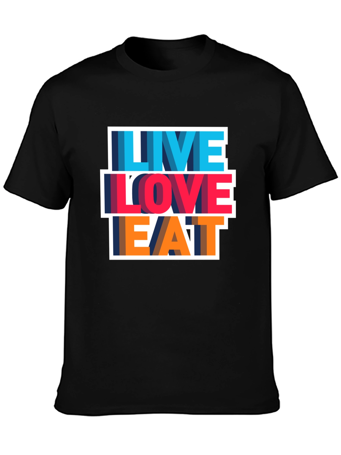 Live Love Eat Graphic Tee