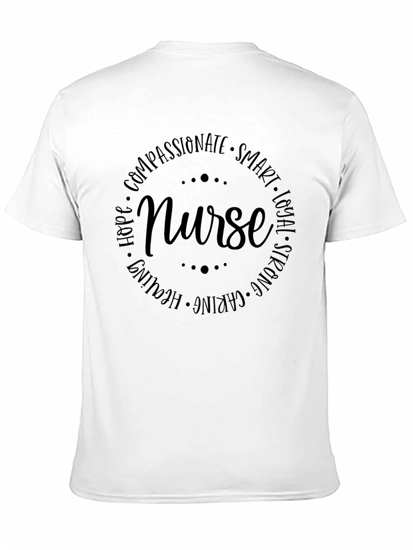 Nurse Compassionate T-Shirt - Black