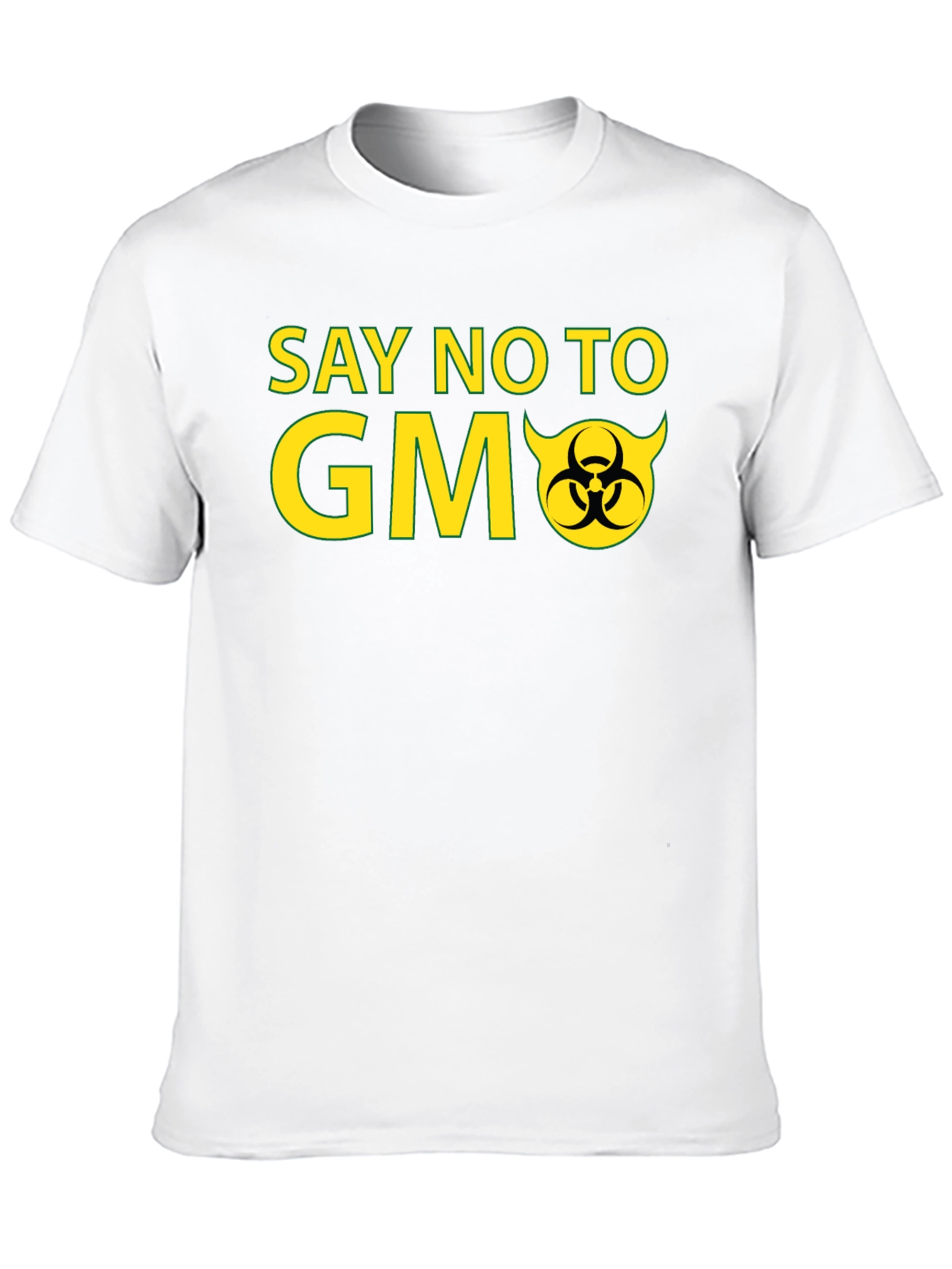 Say No to GMO Black T-Shirt