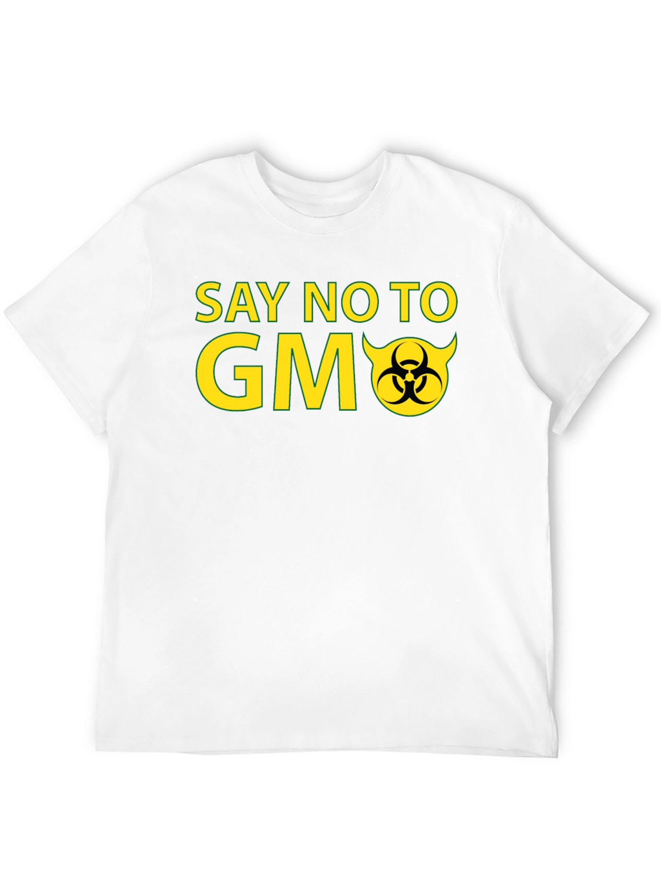 Say No to GMO Black T-Shirt