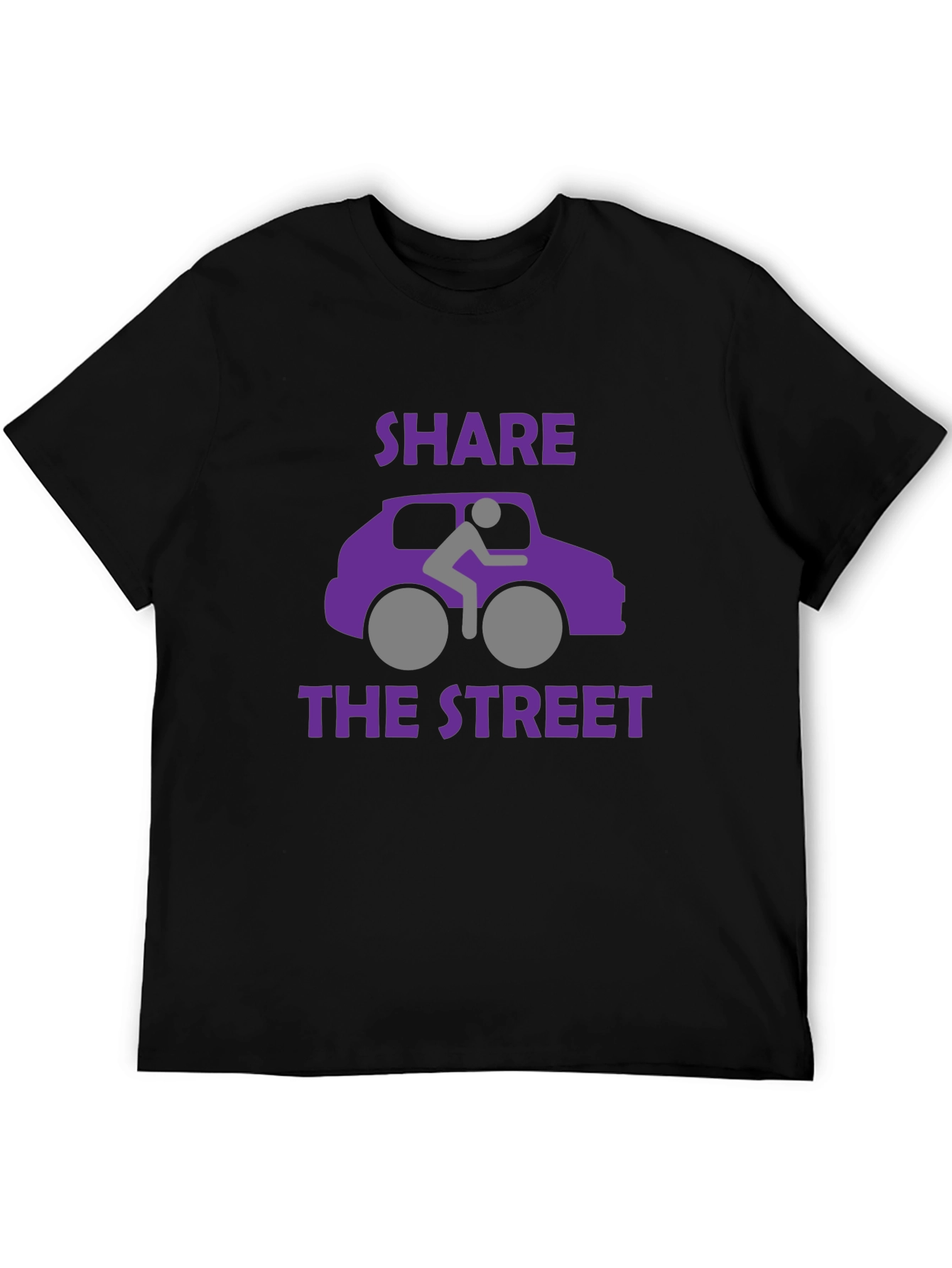 Share the Street Graphic T-Shirt - Black