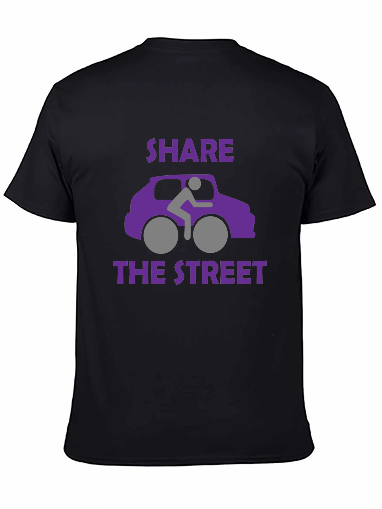 Share the Street Graphic T-Shirt - Black
