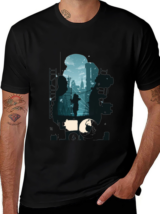 Bioshock Inspired Graphic T-Shirt - Black