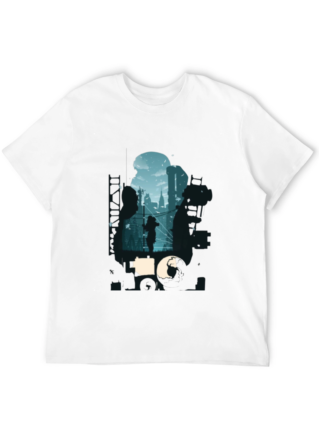 Bioshock Inspired Graphic T-Shirt - Black