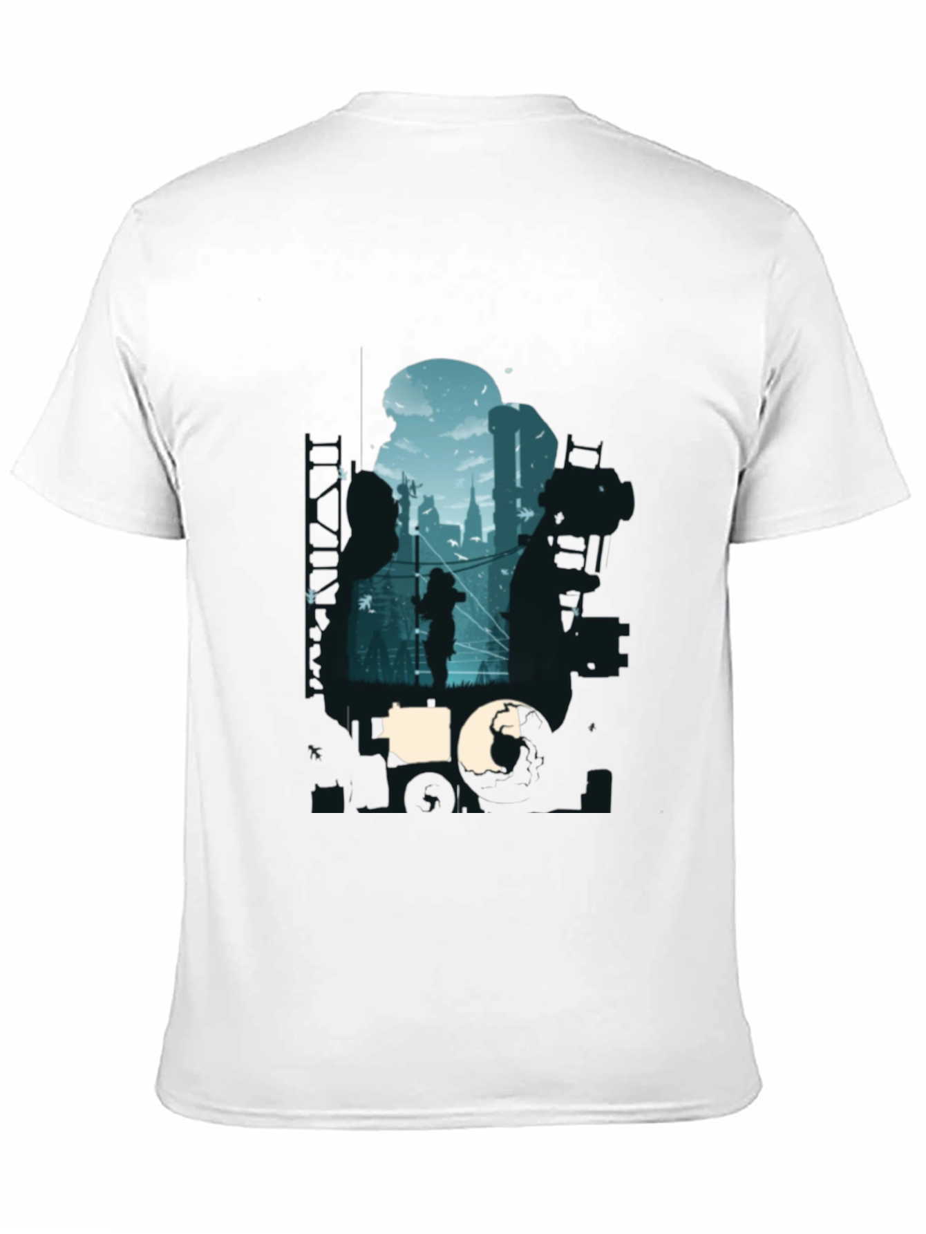 Bioshock Inspired Graphic T-Shirt - Black