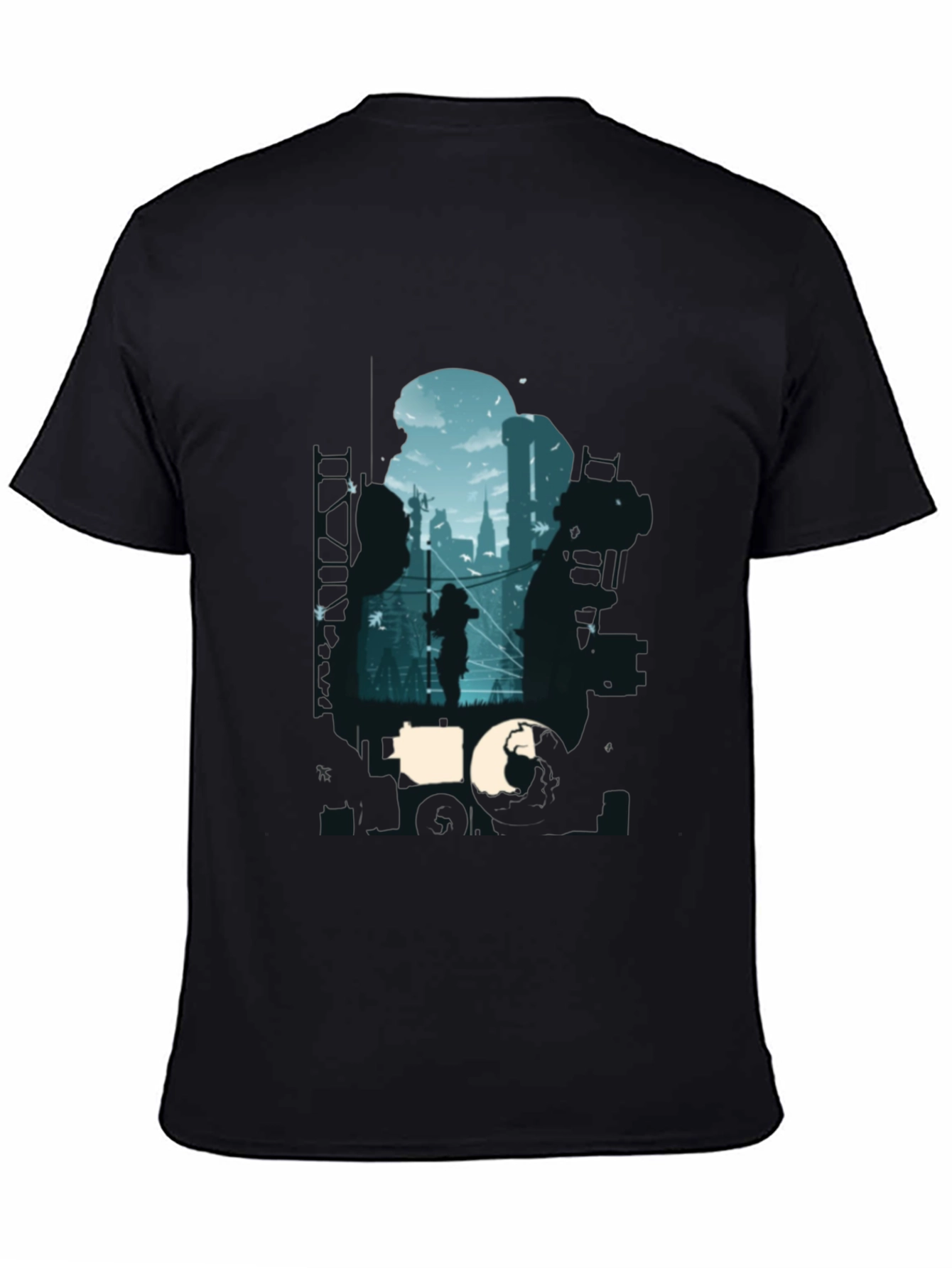 Bioshock Inspired Graphic T-Shirt - Black