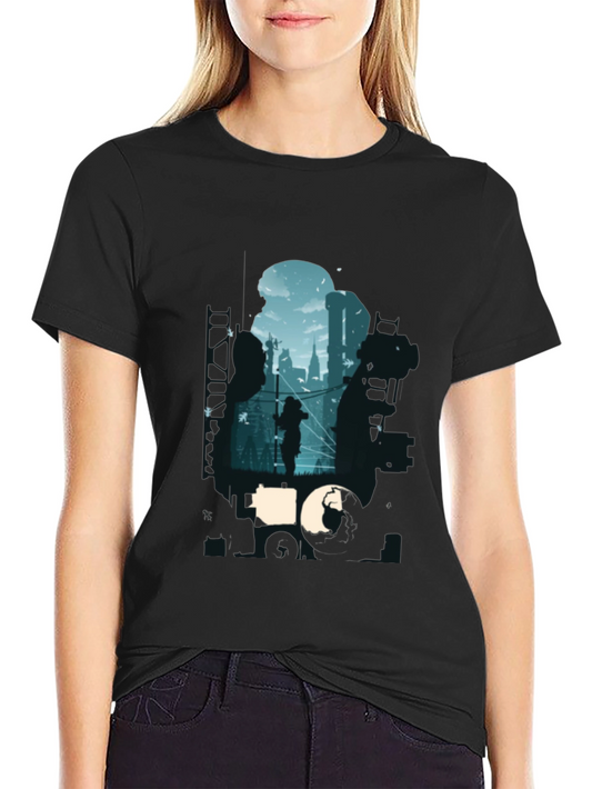 Bioshock Inspired Graphic T-Shirt - Black