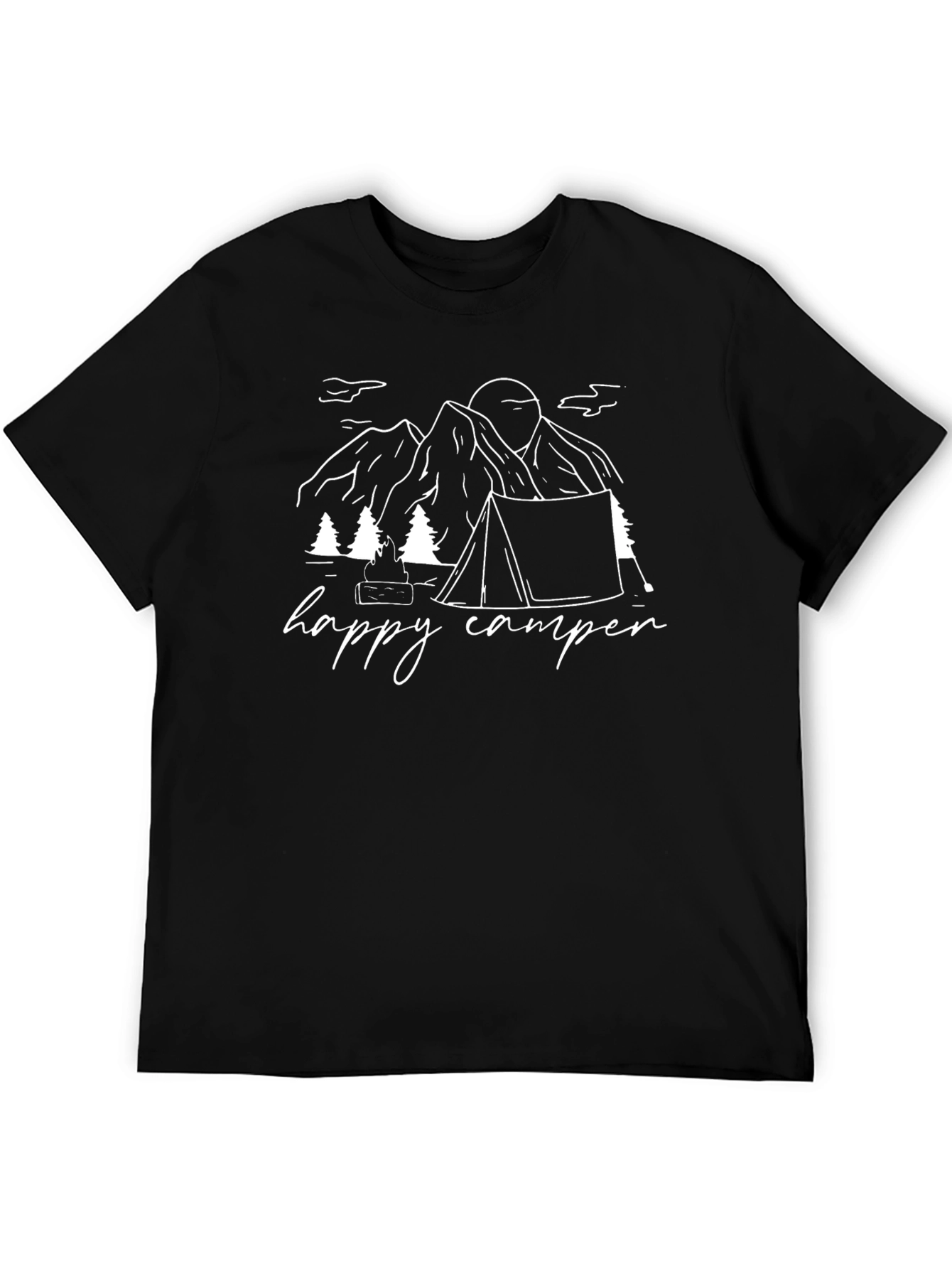 Happy Camper Graphic Tee - Adventure Ready!