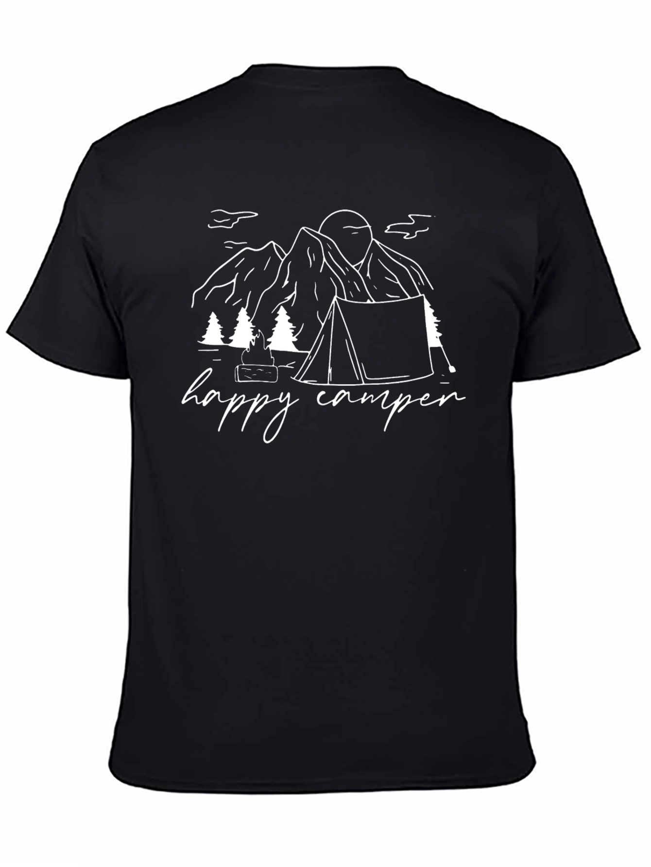 Happy Camper Graphic Tee - Adventure Ready!