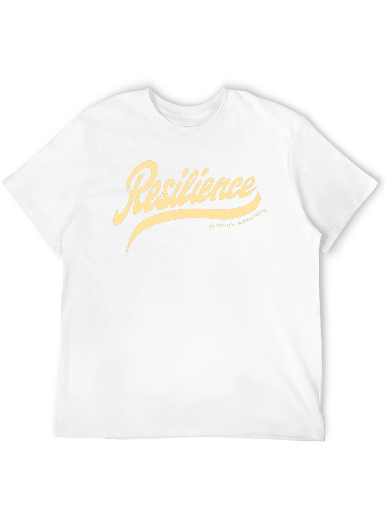 Resilience Graphic T-Shirt - Black Casual Tee
