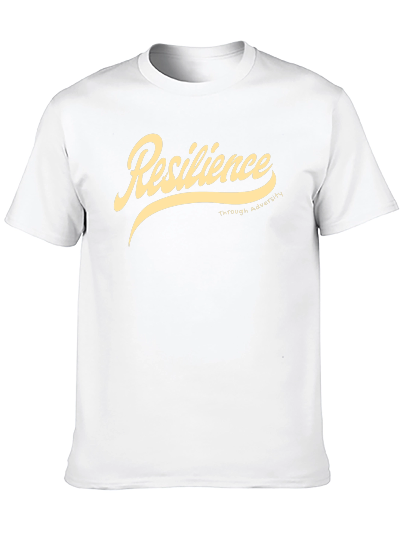 Resilience Graphic T-Shirt - Black Casual Tee