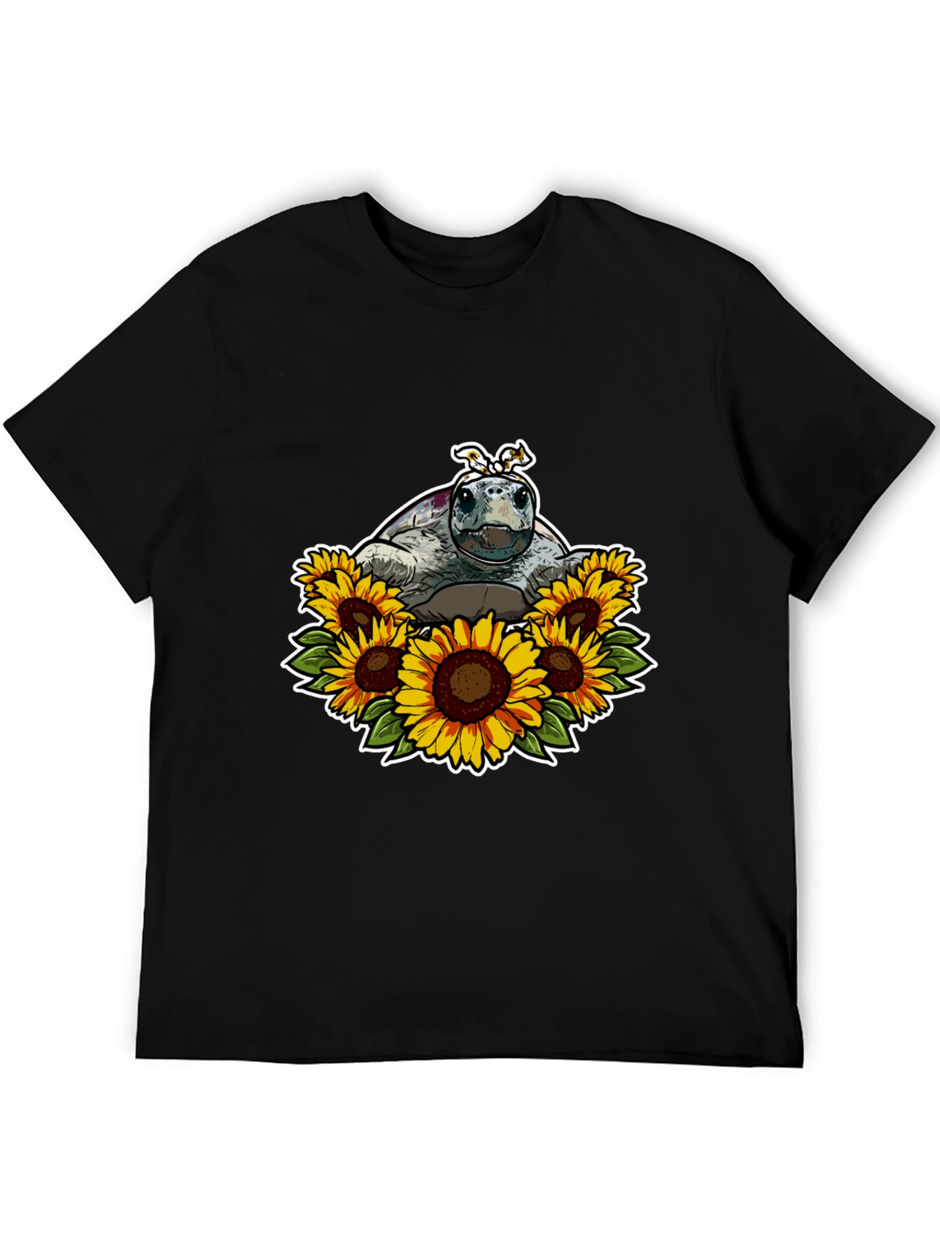 Turtle and Sunflower T-Shirt