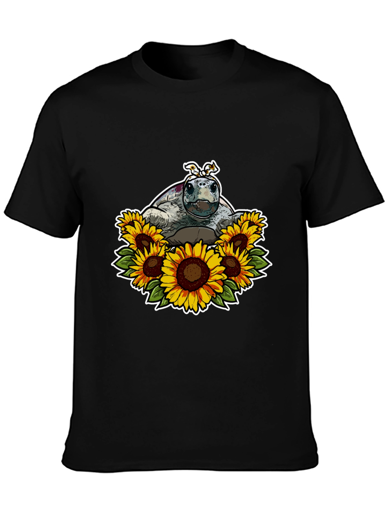 Turtle and Sunflower T-Shirt