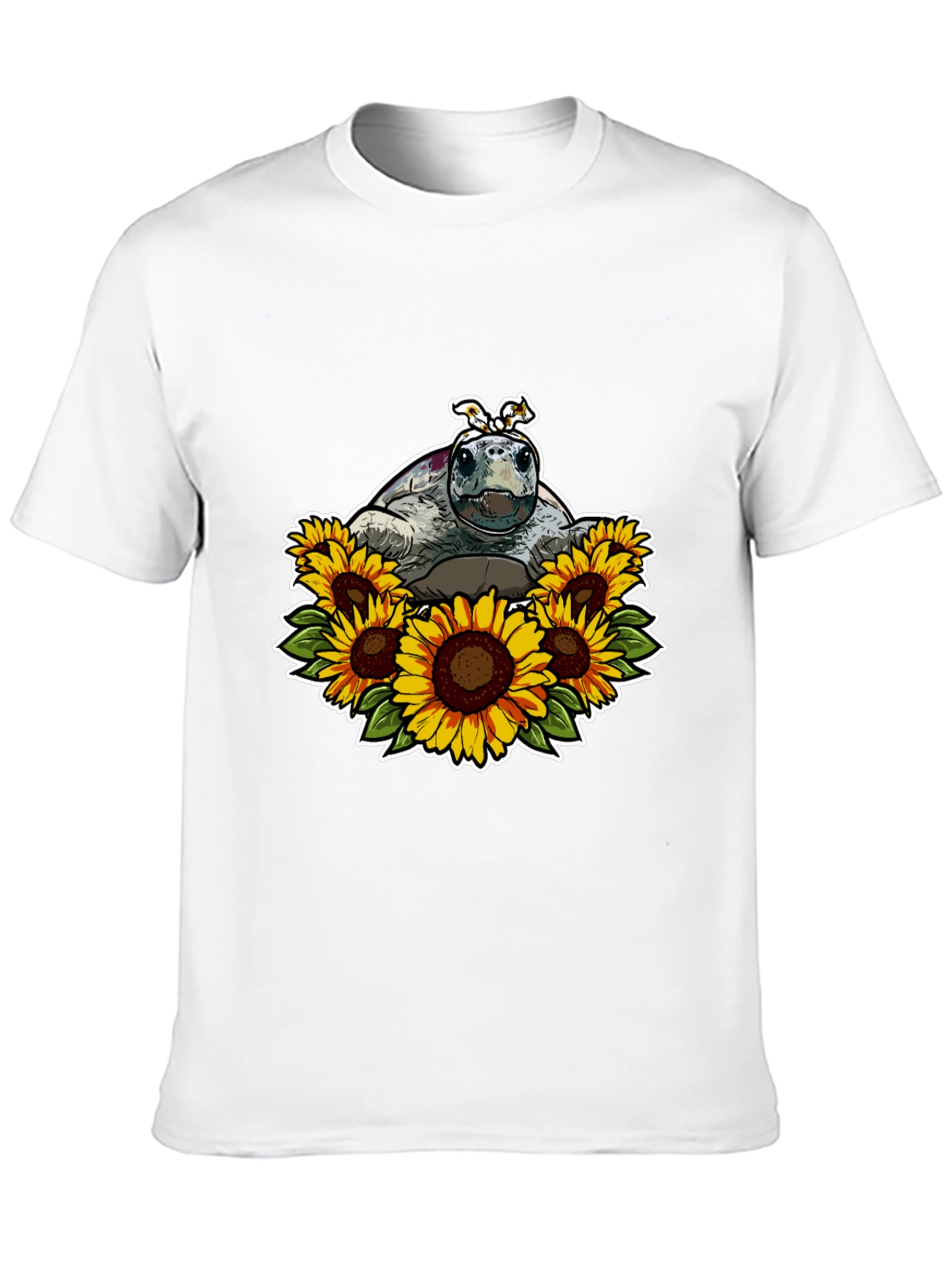 Turtle and Sunflower T-Shirt