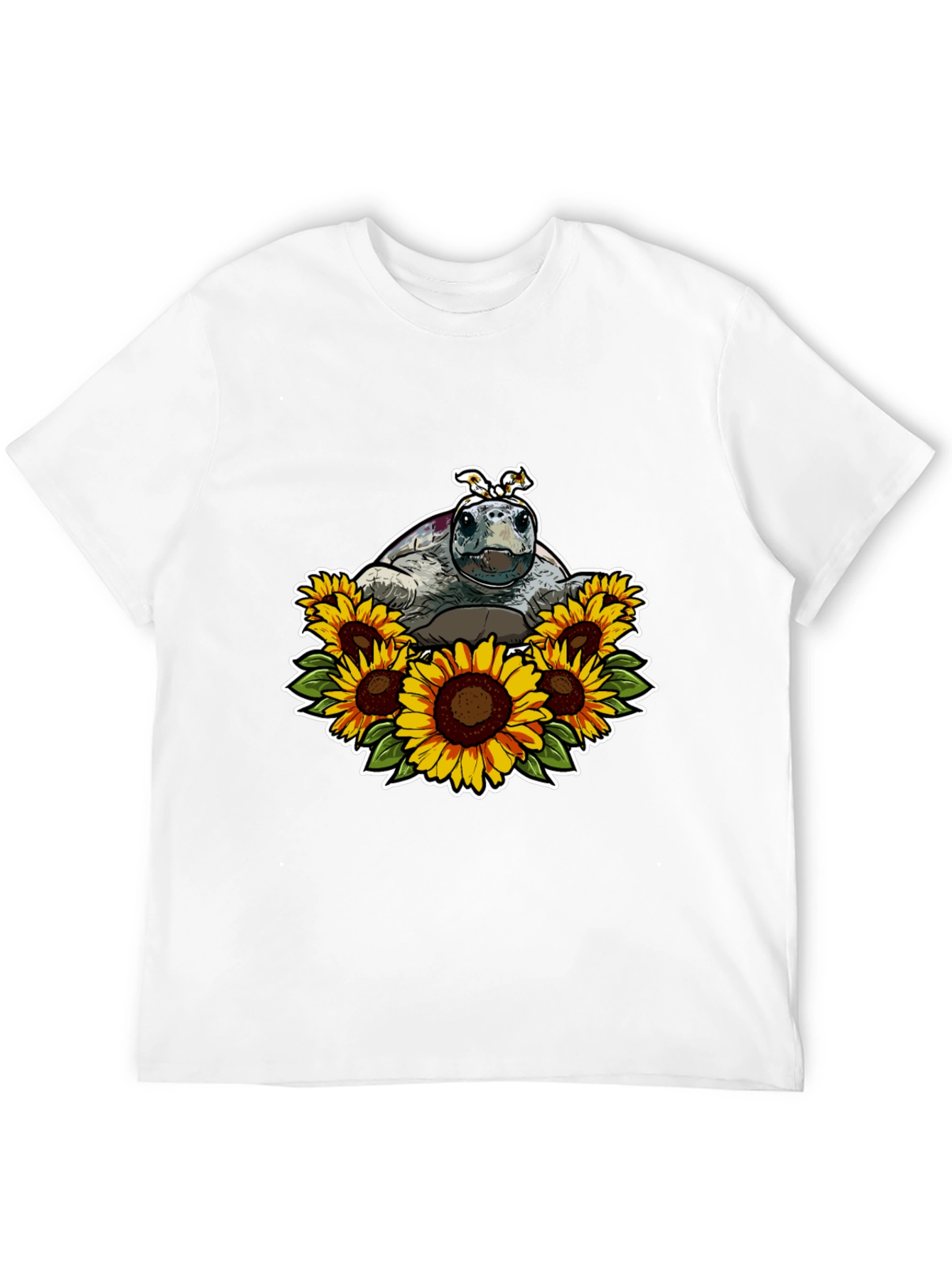 Turtle and Sunflower T-Shirt